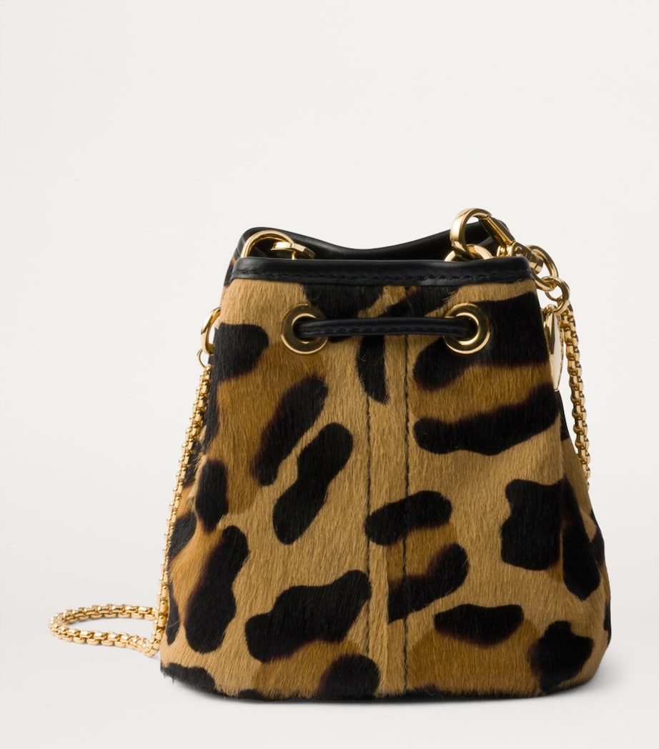 Mini Leather Leopard Cross-Body Pouch F0151 Image 3