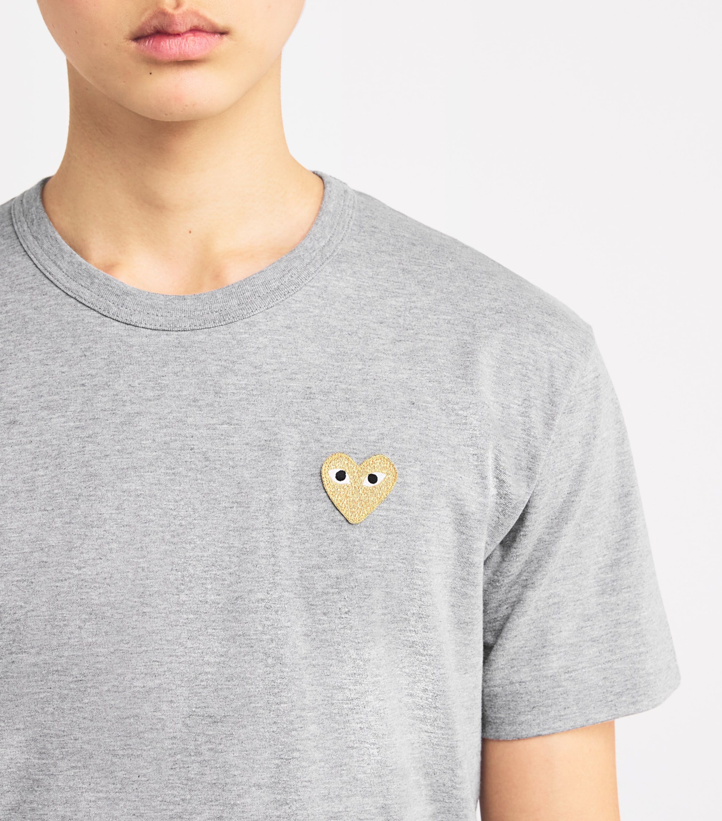 Heart Logo T-Shirt GREY Image 6