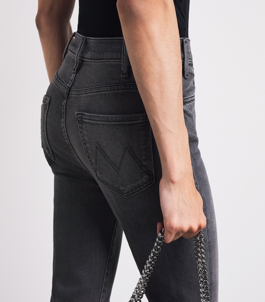 MOTHER Womens The Hustler Ankle Jeans Can You Call My Phne Image 3