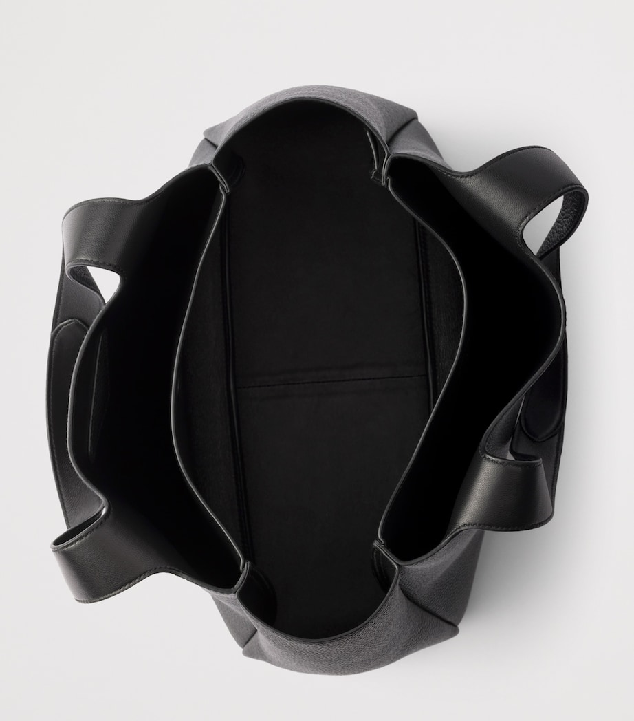 Medium Leather Tote Bag F0632 Image 4