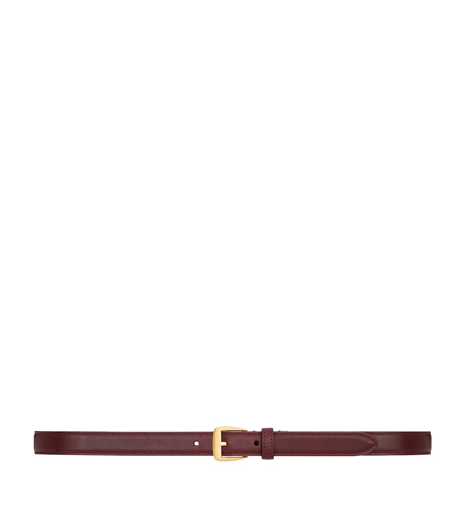 Leather Trapezoid Buckle Belt 6195 Image 1