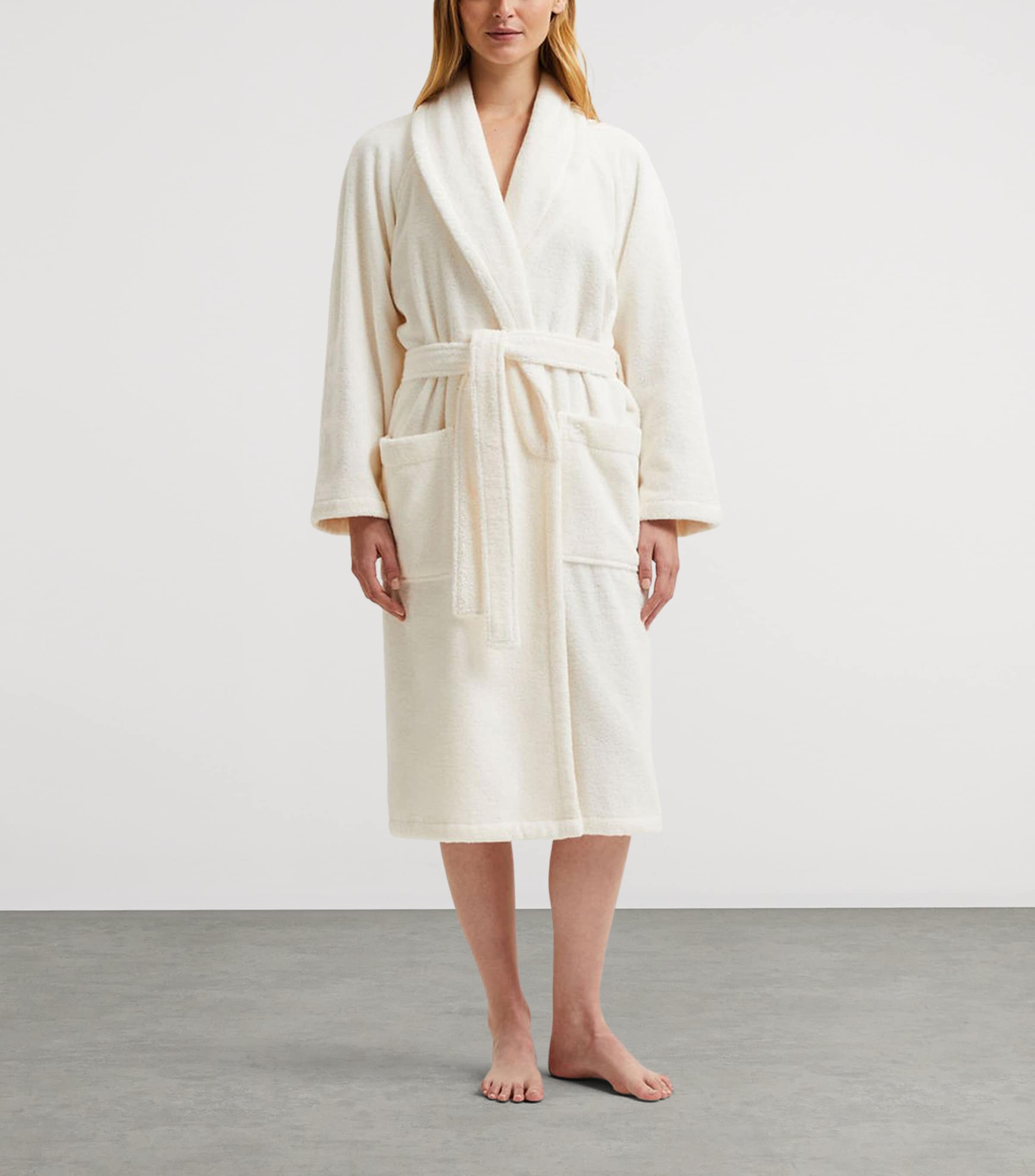 Yves Delorme Womens Étoile Bathrobe (Small) Image 2
