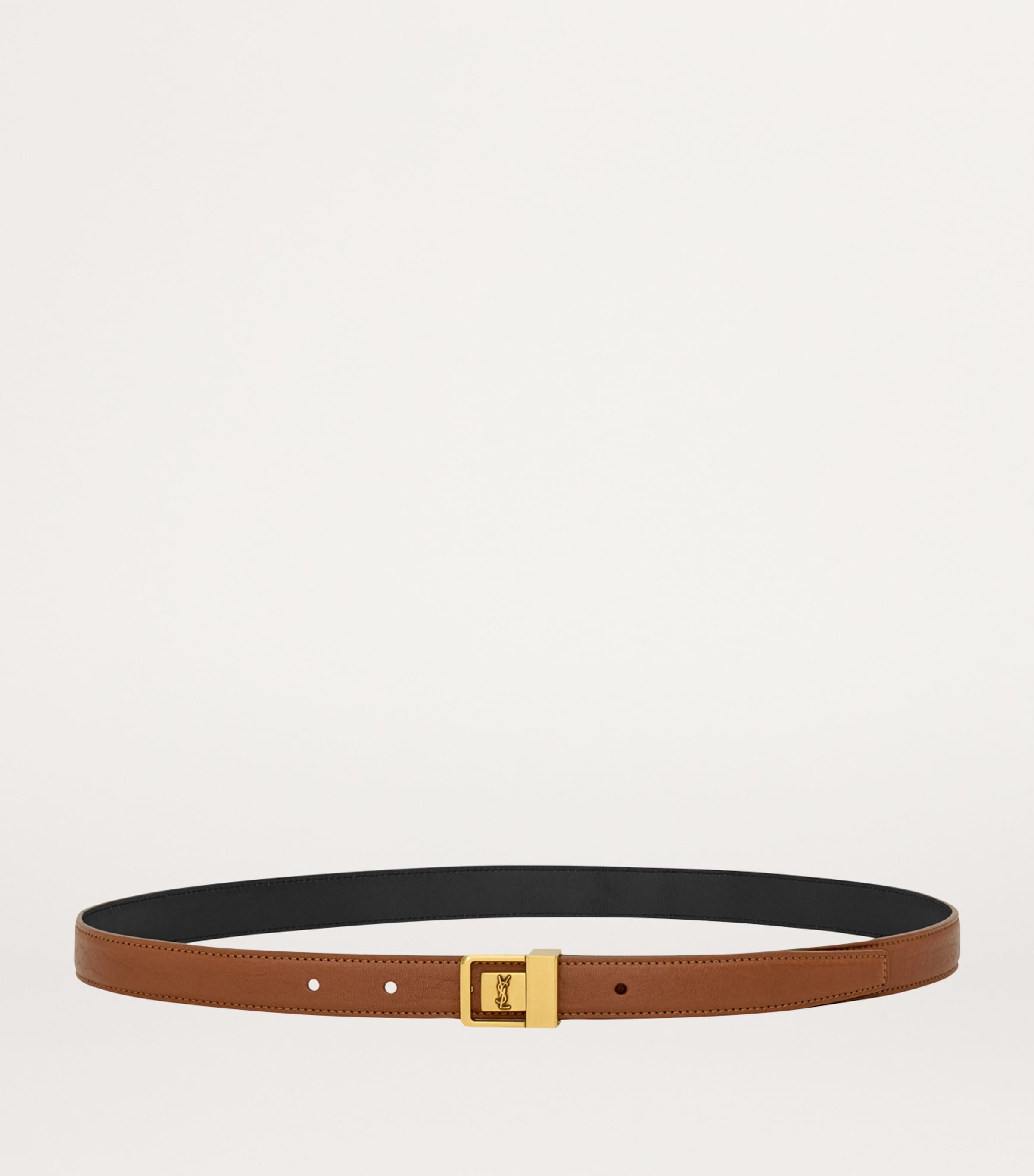 Leather Fine Ceinture Boucle Belt 2986 Image 2