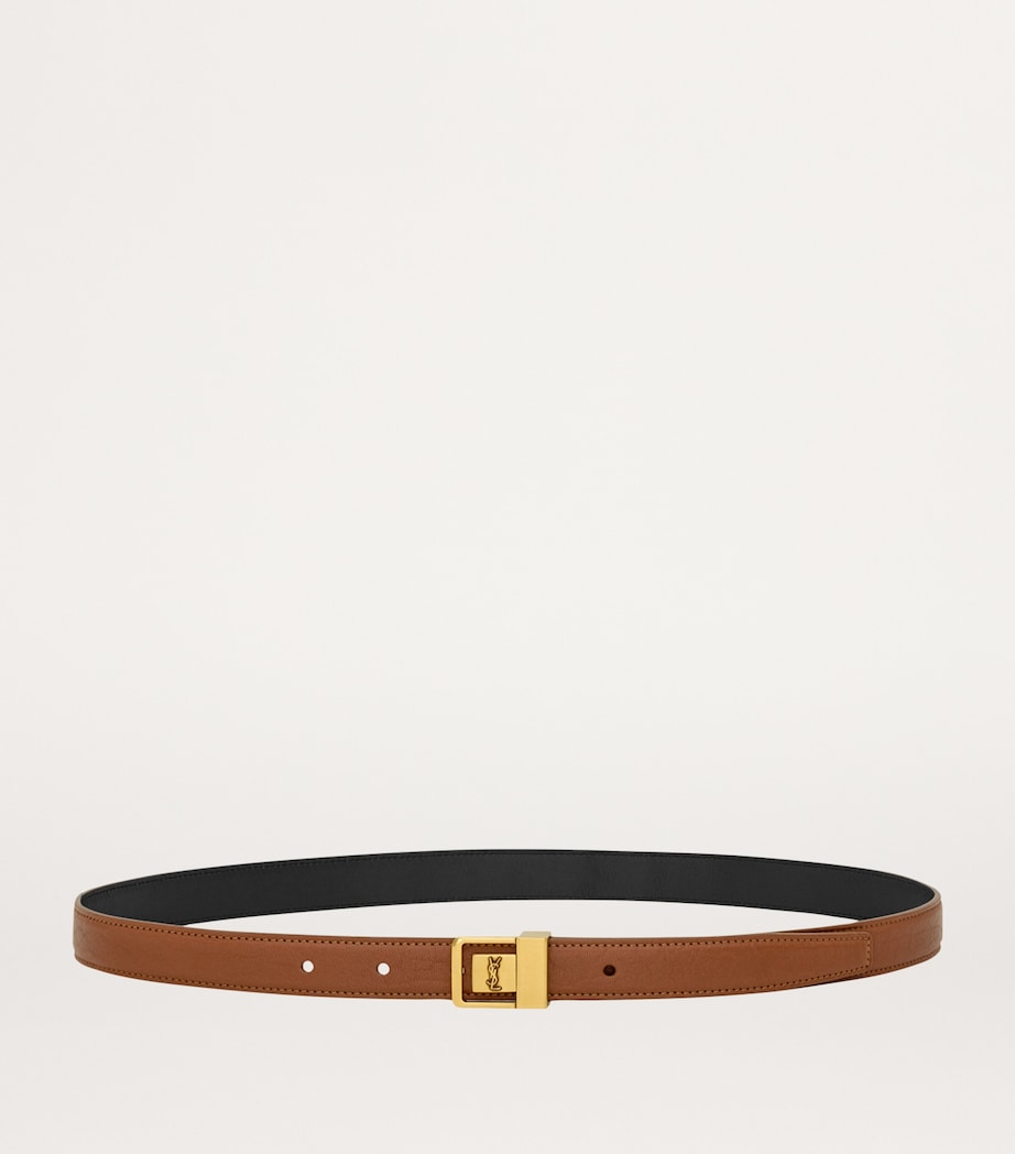 Leather Fine Ceinture Boucle Belt 2986 Image 2