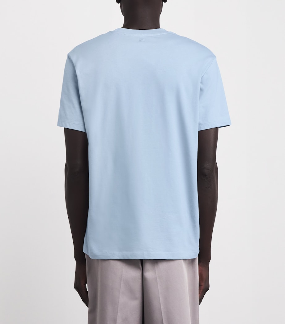 Cotton Embroidered Logo T-Shirt 4506 - CIEL Image 4