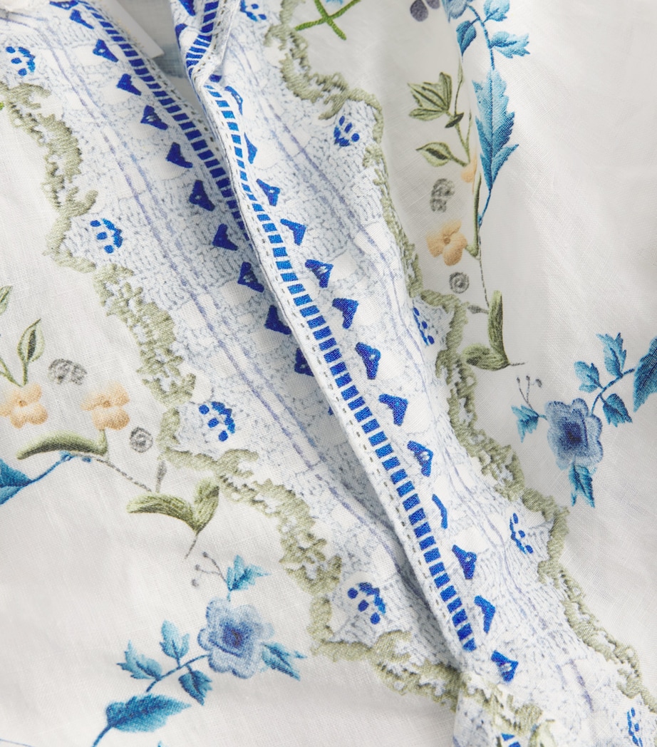 Linen Homespun Wrap Shirt MY HOMESPUN HRT HMHR Image 5