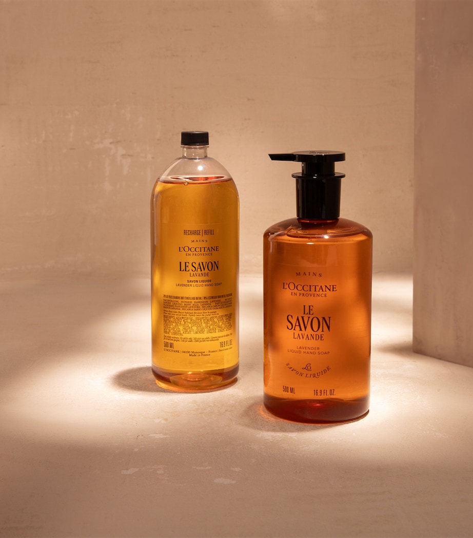 L'Occitane Lavender Liquid Hand Soap (500ml) - Refill Image 2
