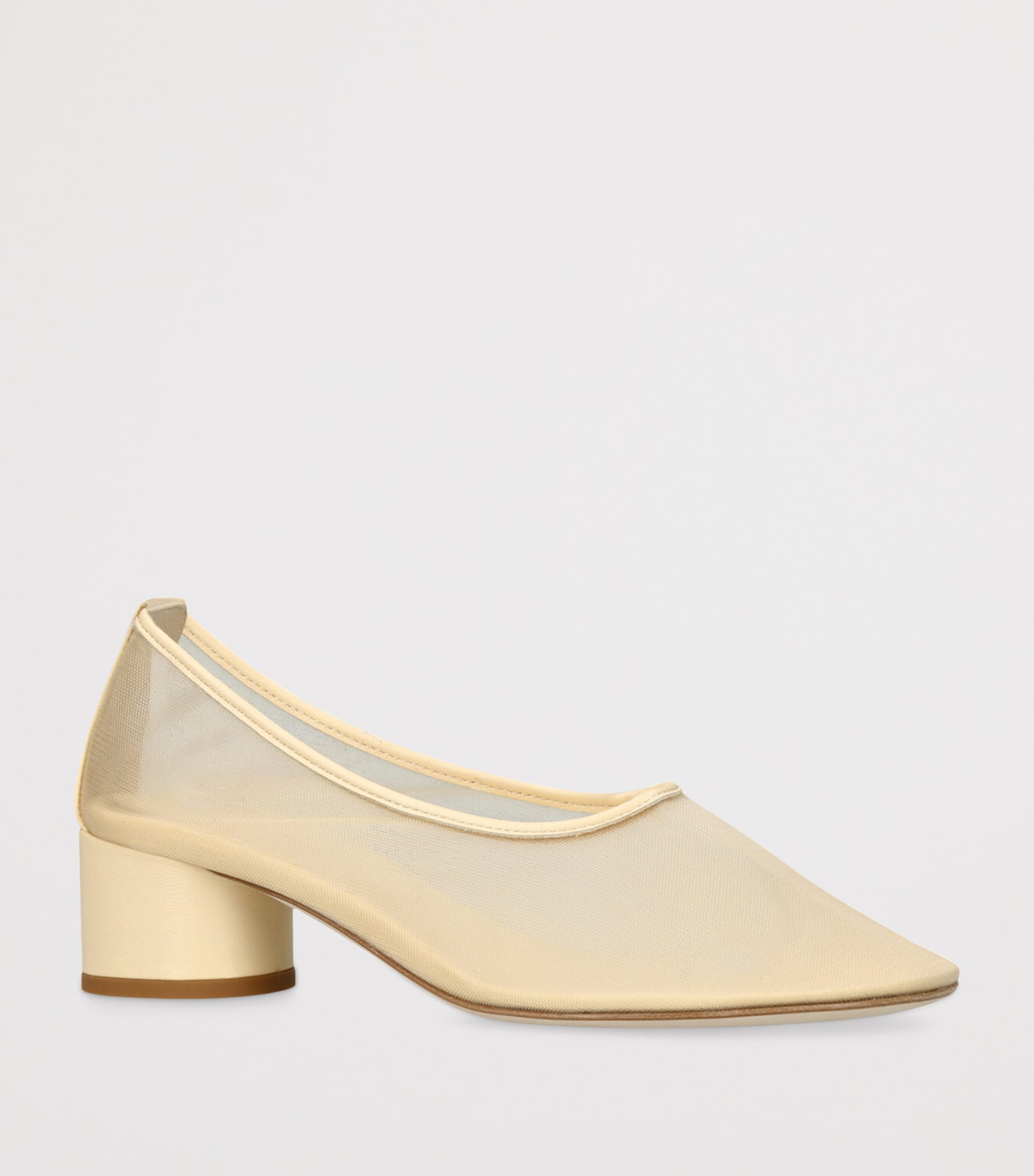 Mesh Balla Pumps 55 CREAM Image 3