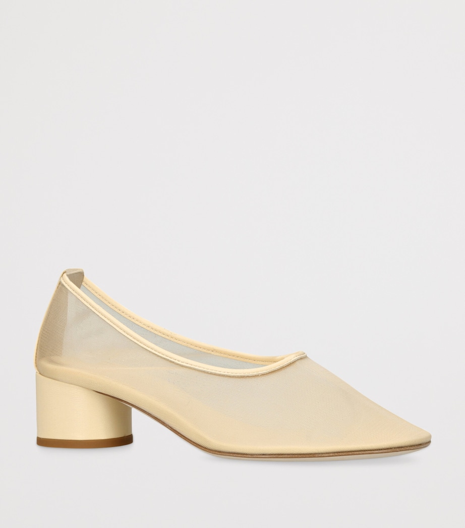Mesh Balla Pumps 55 CREAM Image 3