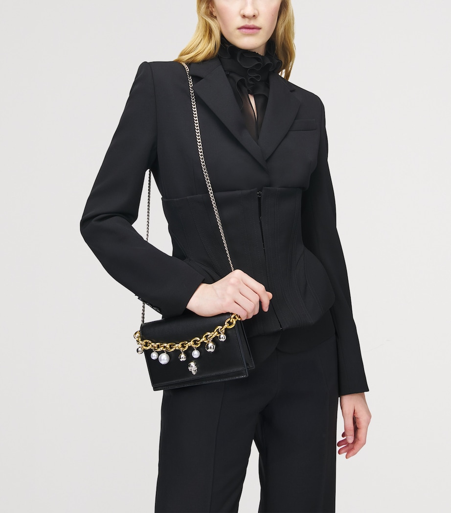 Leather Skull Cross-Body Bag 1000 Image 2