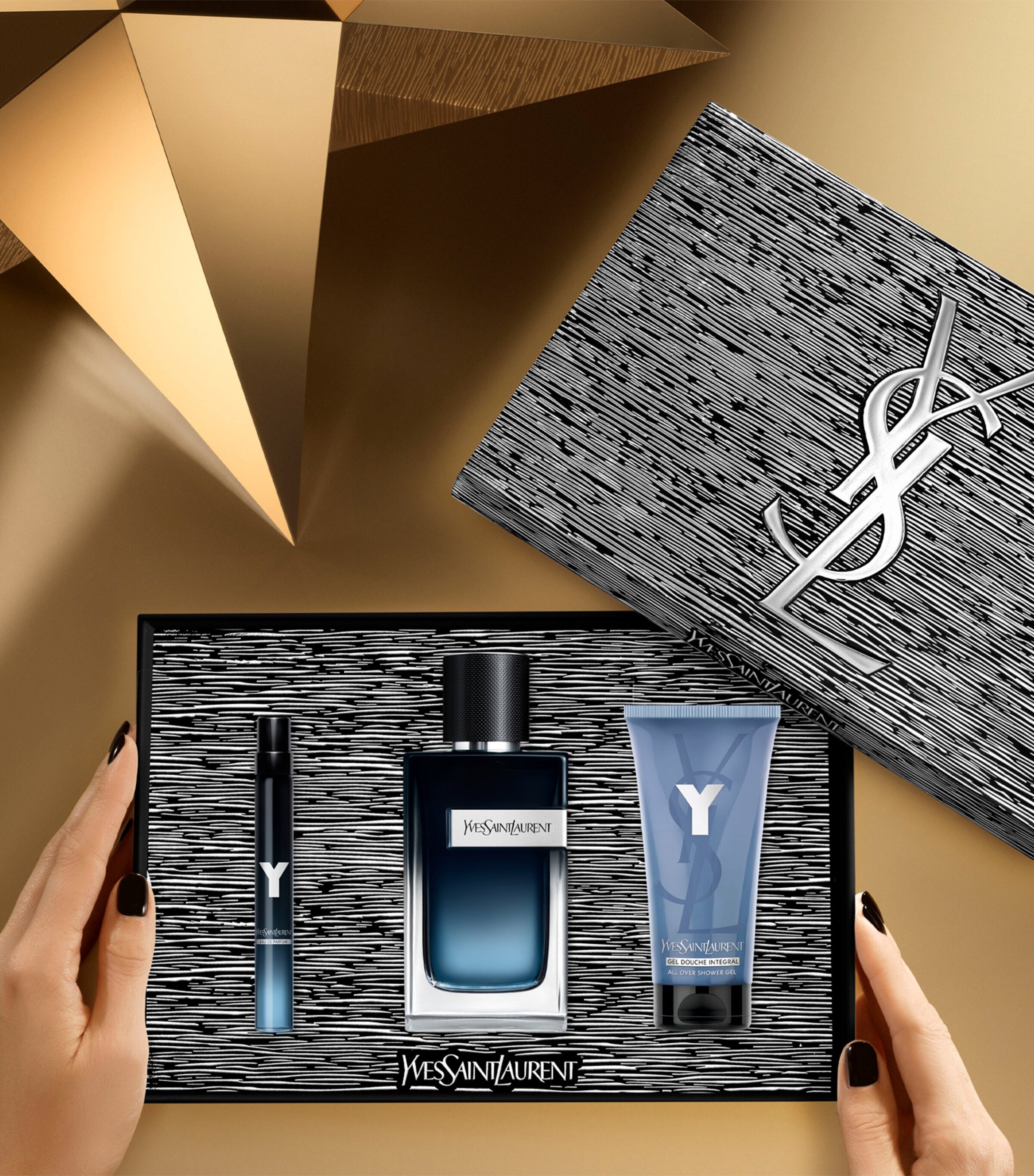 YSL Y Eau de Parfum Fragrance Gift Set (100ml) Harrods IT