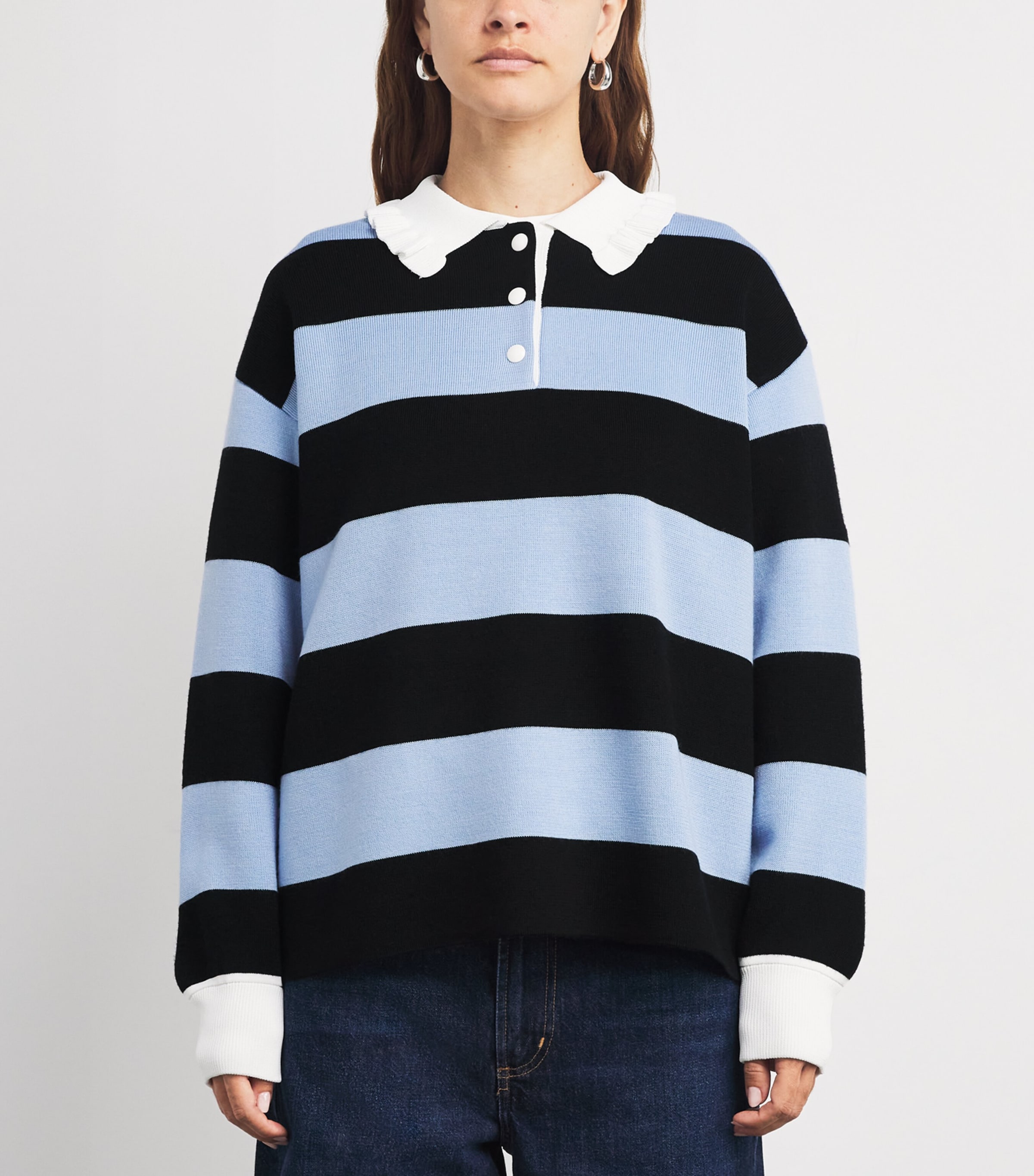 CLAUDIE PIERLOT ストライプカーディガン CLAUDIE PIERLOT ストライプカーディガン