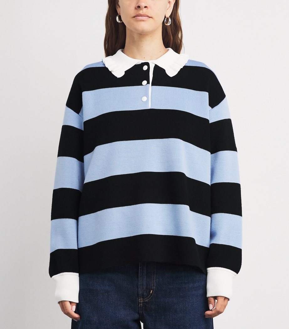 Wool-Blend Stripe Sweater DUAL-COLOR Image 3