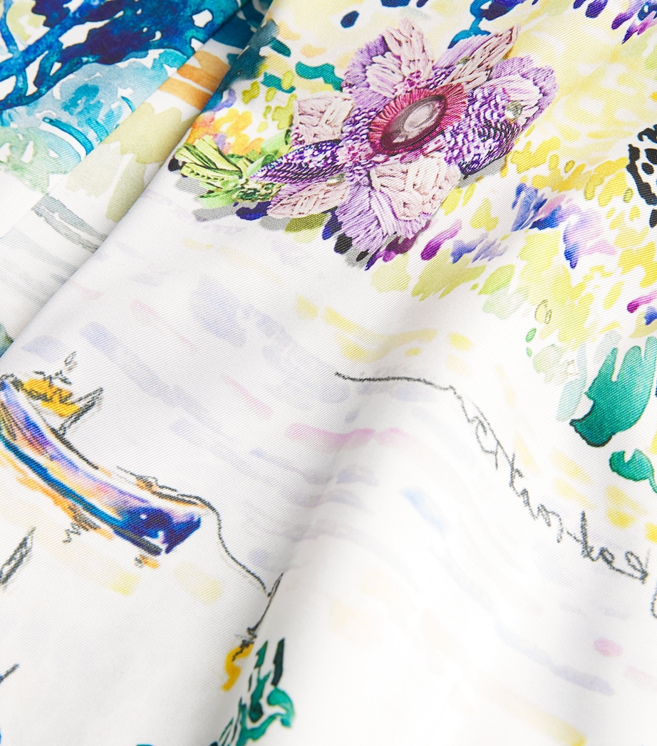 Printed Varenne Beach Trousers FARINIFERA Image 5