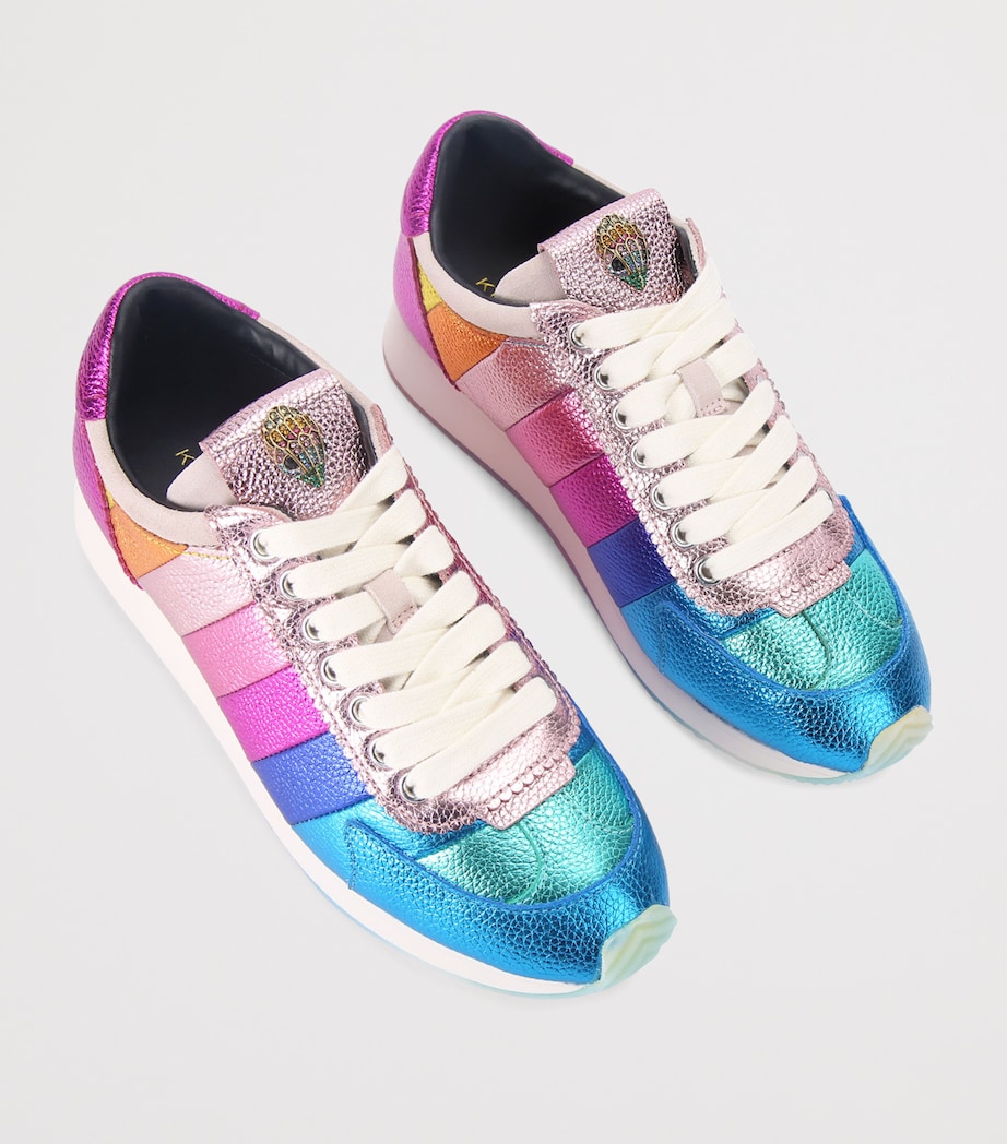 Metallic Leather Islington Low-Top Sneakers MULT/OTHER Image 4