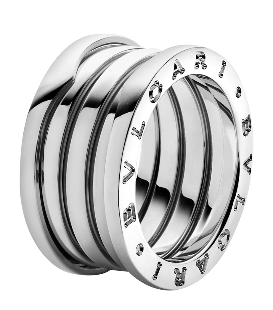 White Gold B.zero1 Four Band Ring WHITE GOLD Image 1