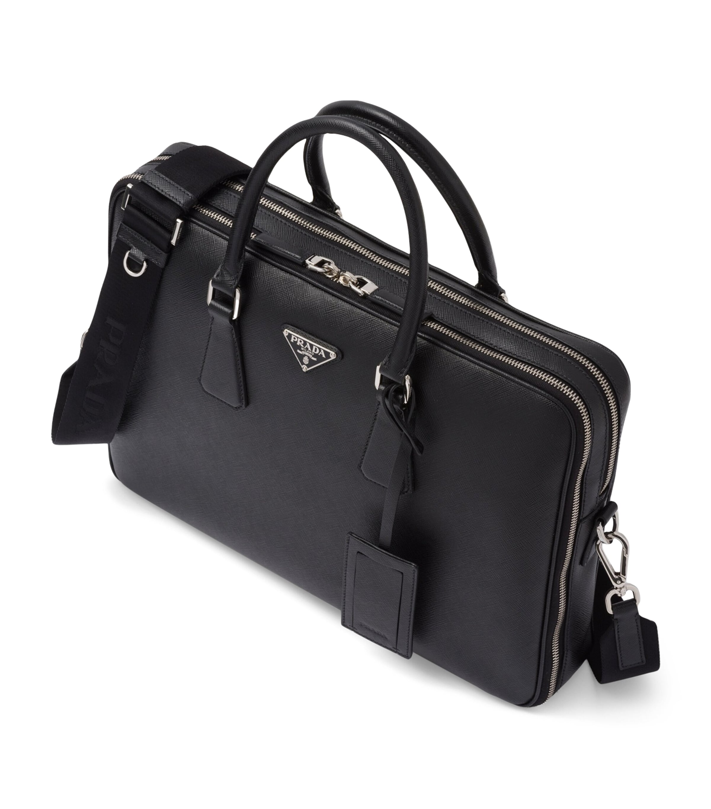 Saffiano Leather Briefcase F0002 Image 3