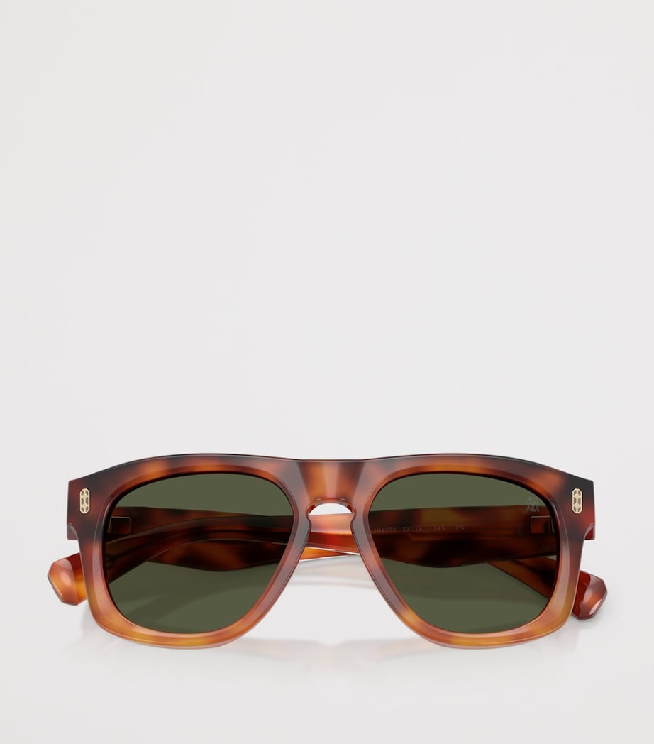 Brunello Cucinelli Acetate Alke Pillow Sunglasses Brown Image 5