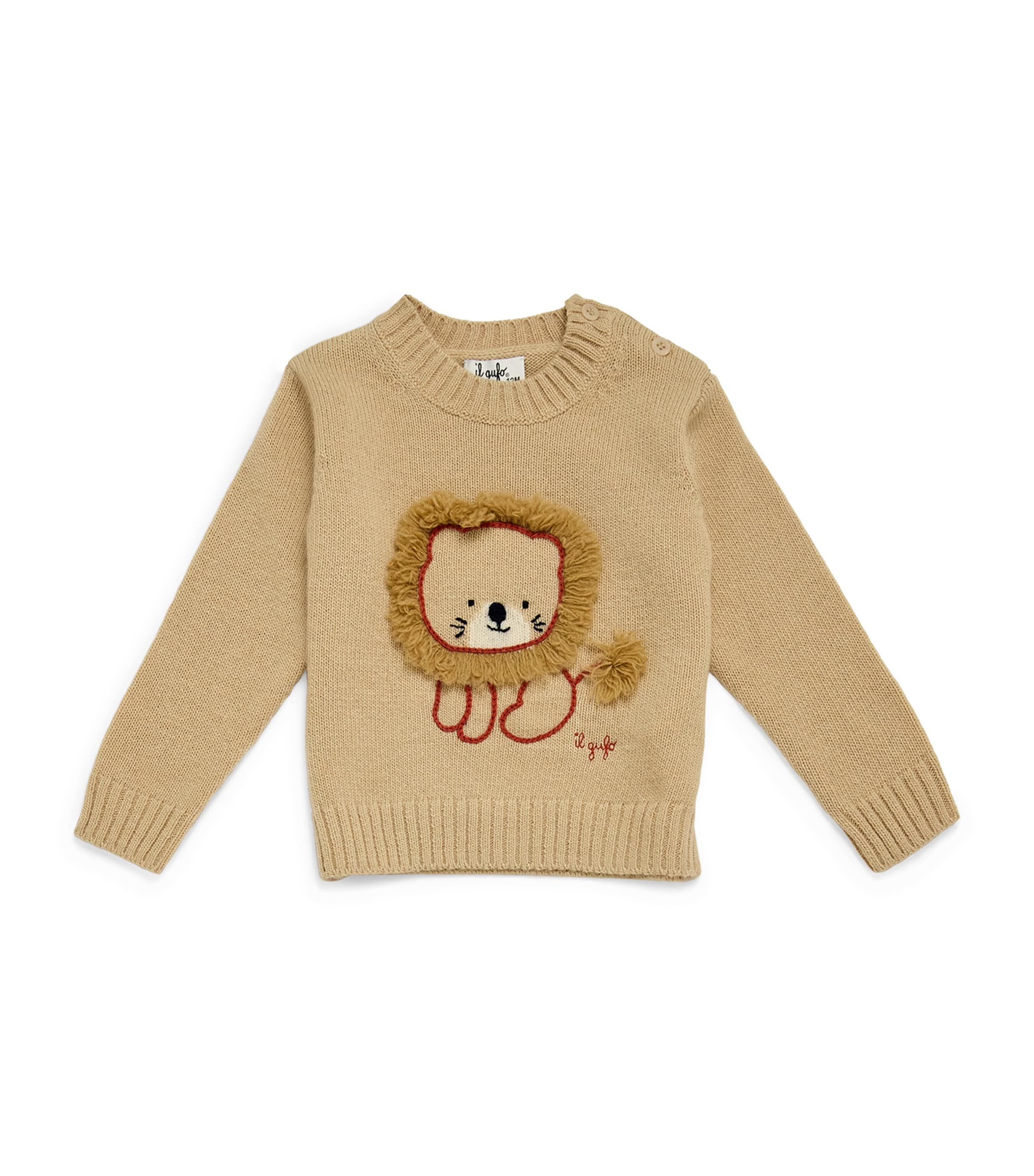 Wool Lion Sweater (6-36 Months)