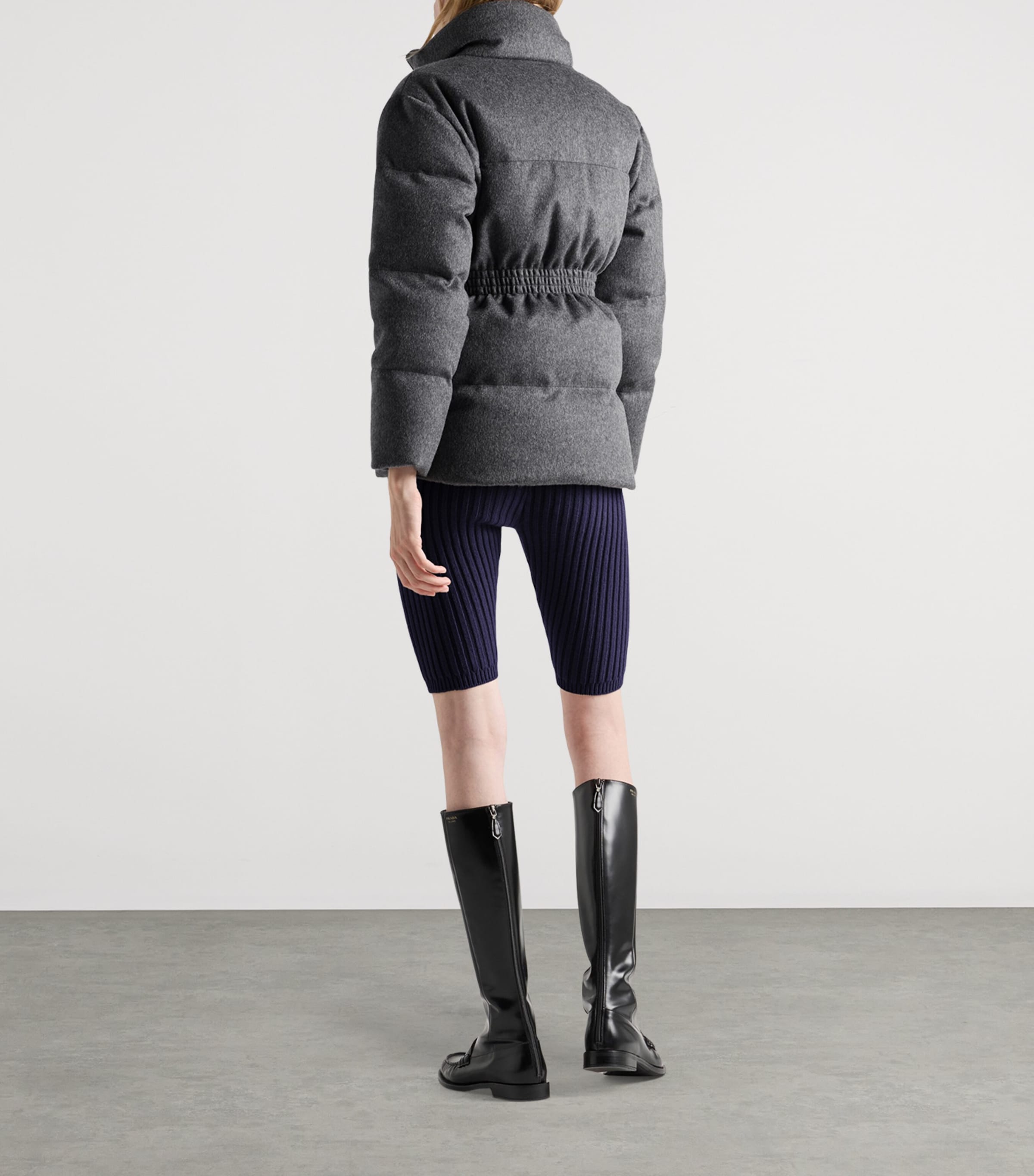 Wool Loden Down Jacket F0480 Image 5