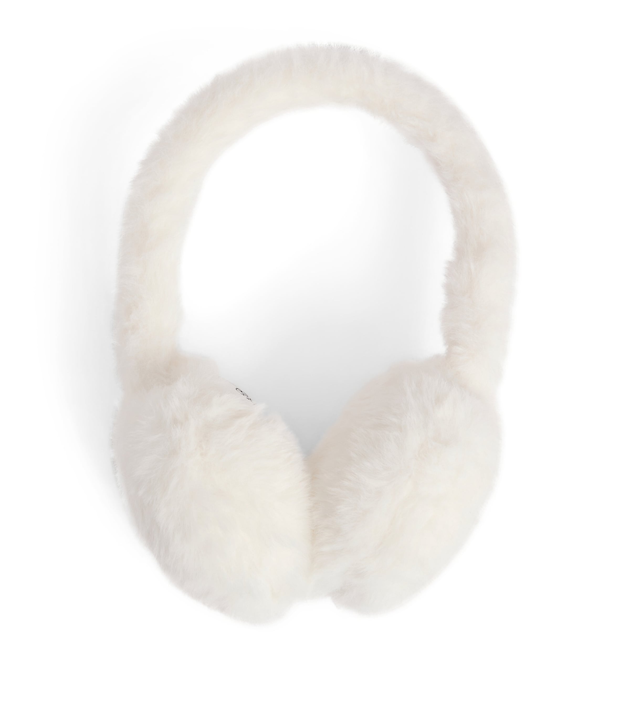 Faux Fur Doline Earmuffs BLANC LAIT Image 1
