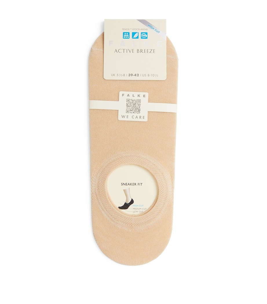 Active Breeze No Show Socks 4019 CREAM Image 1