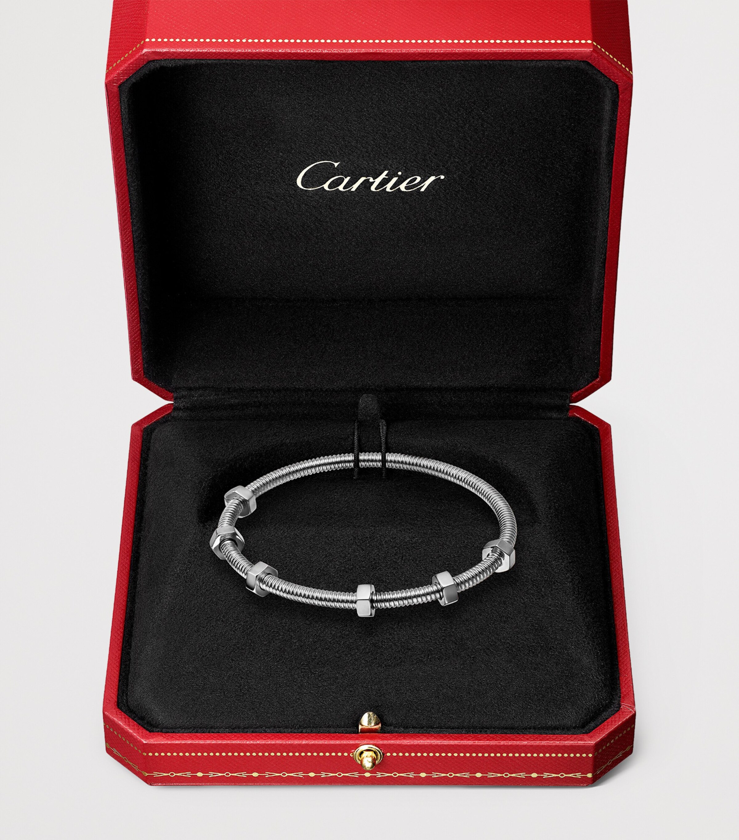 White Gold Écrou de Cartier Bracelet WHITE GOLD Image 9