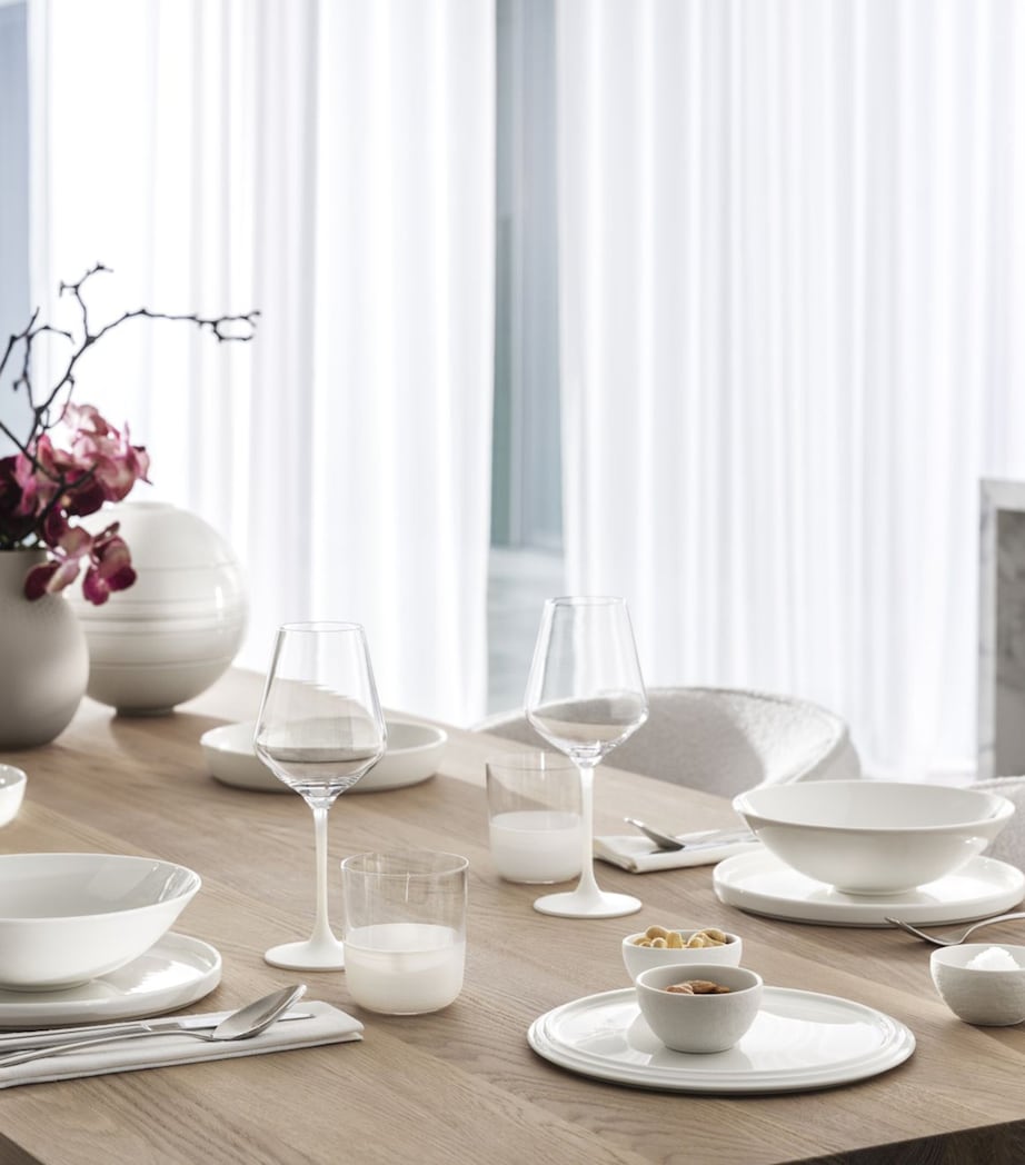 Set of 4 Manufacture Rock Blanc Tumblers (370ml) WHITE Image 3