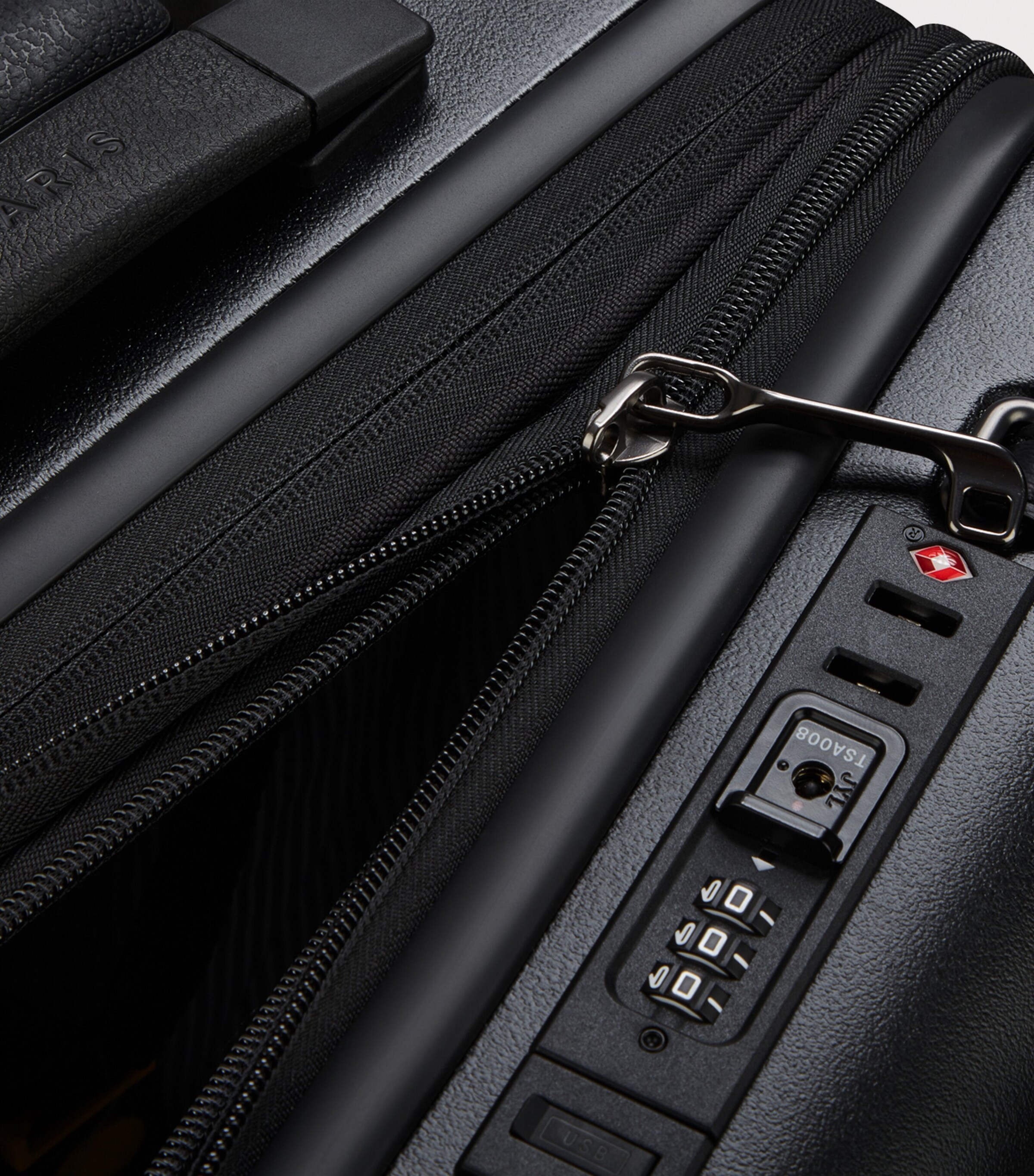 Delsey Cadence Expandable Hard Cabin Suitcase (55cm) Deep Black Image 10