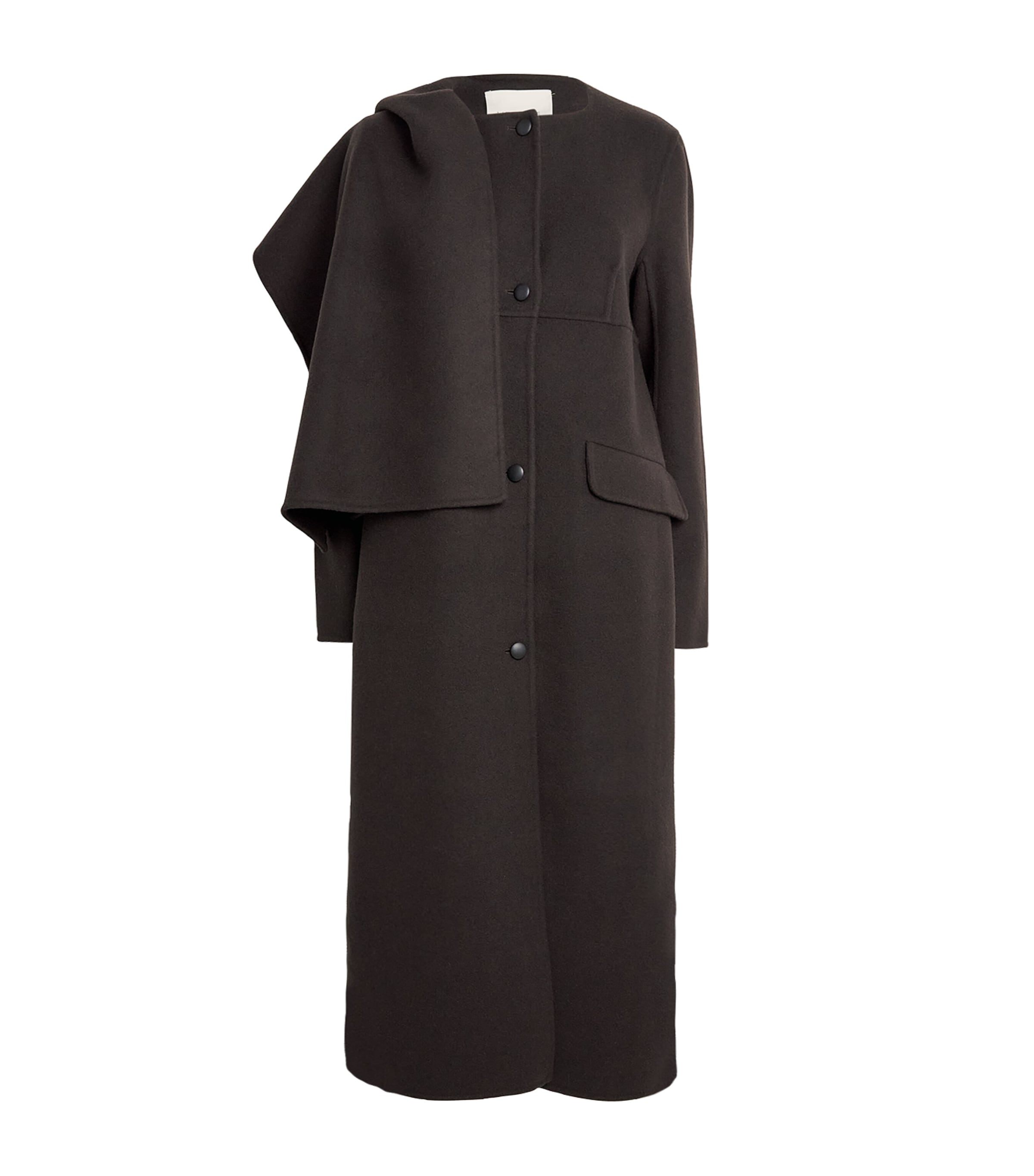 Liberowe Cashmere-wool Kipling Coat In Brown