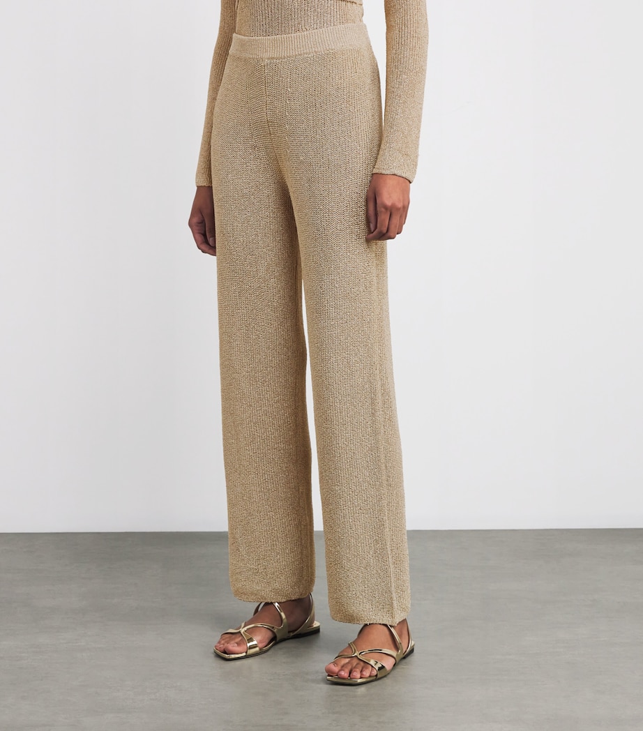 Knitted Lawena Trousers BEACH Image 3