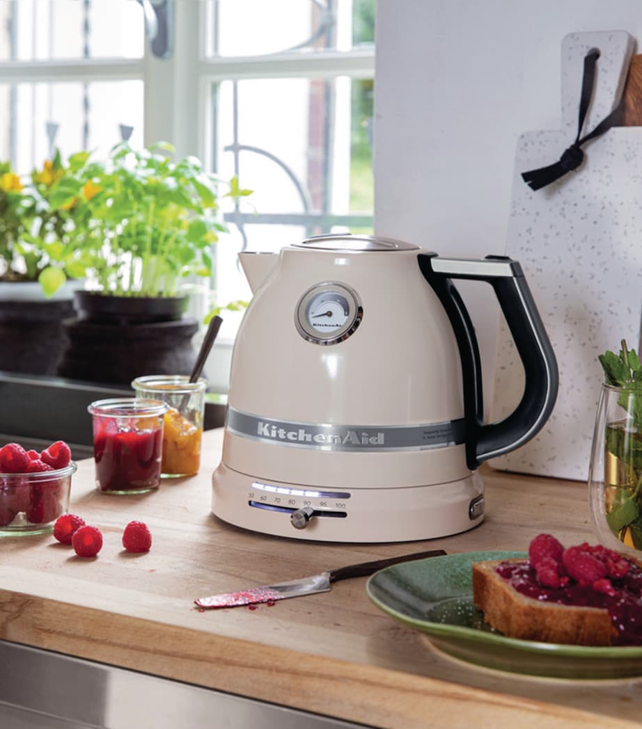 Artisan Dual Wall Kettle (1.5L) ALMOND CREAM Image 3