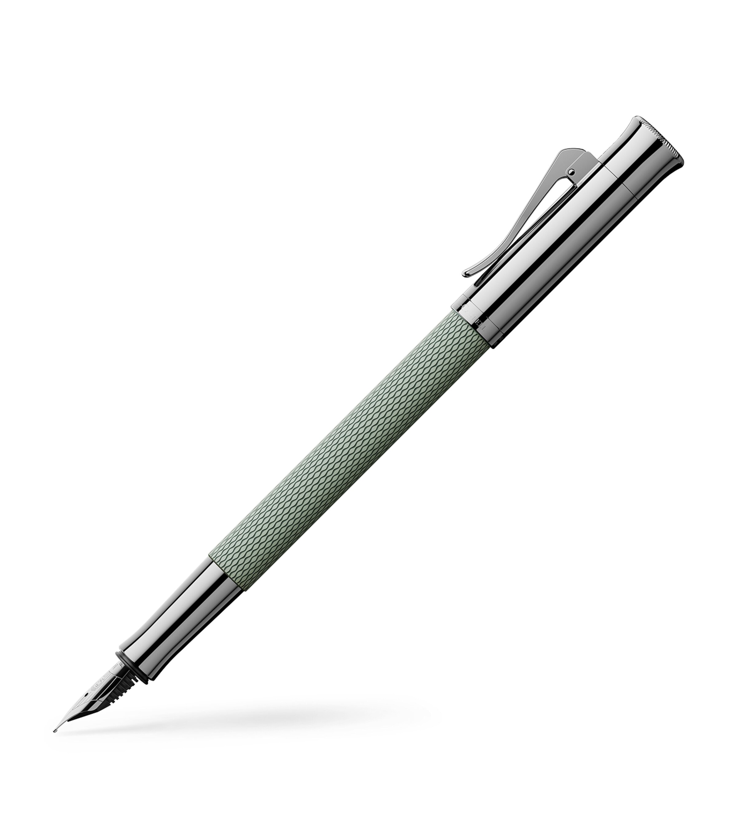 Graf von Faber-Castell Guilloche Fountain Pen Sage Green Image 3