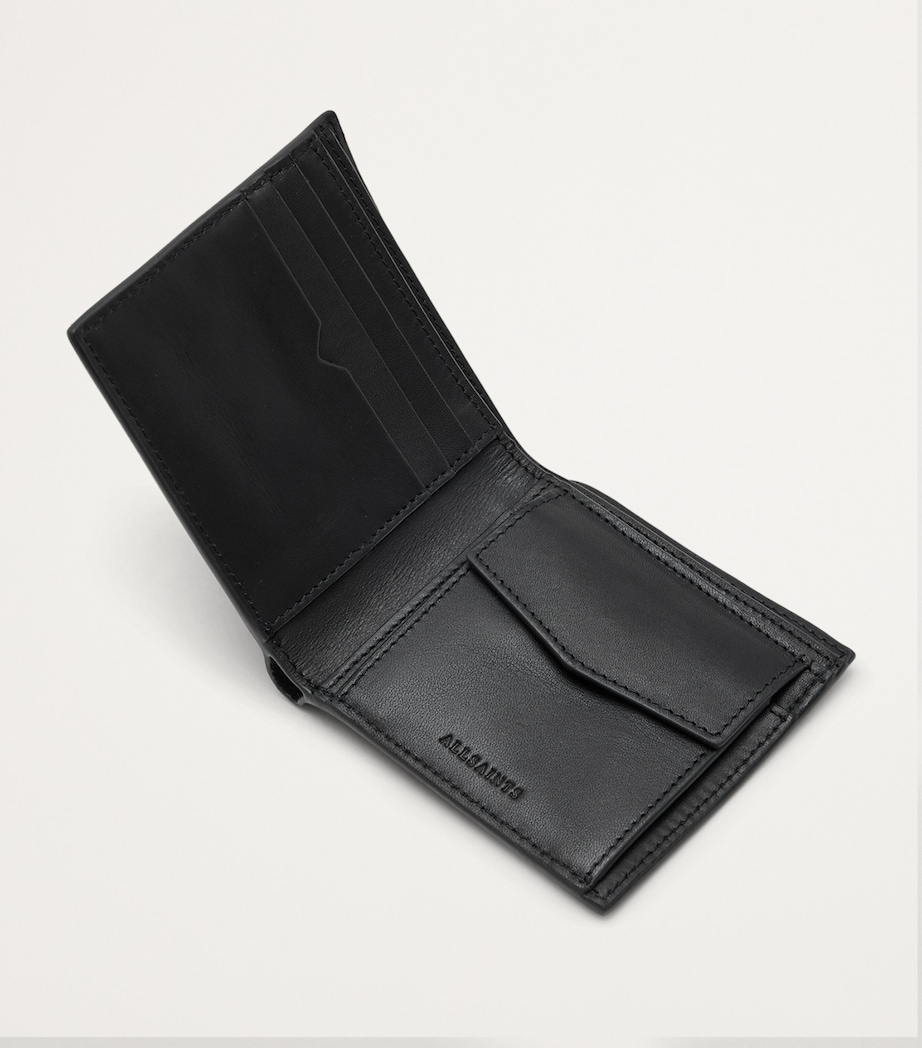 Calfskin Delph Bifold Wallet BLACK Image 5