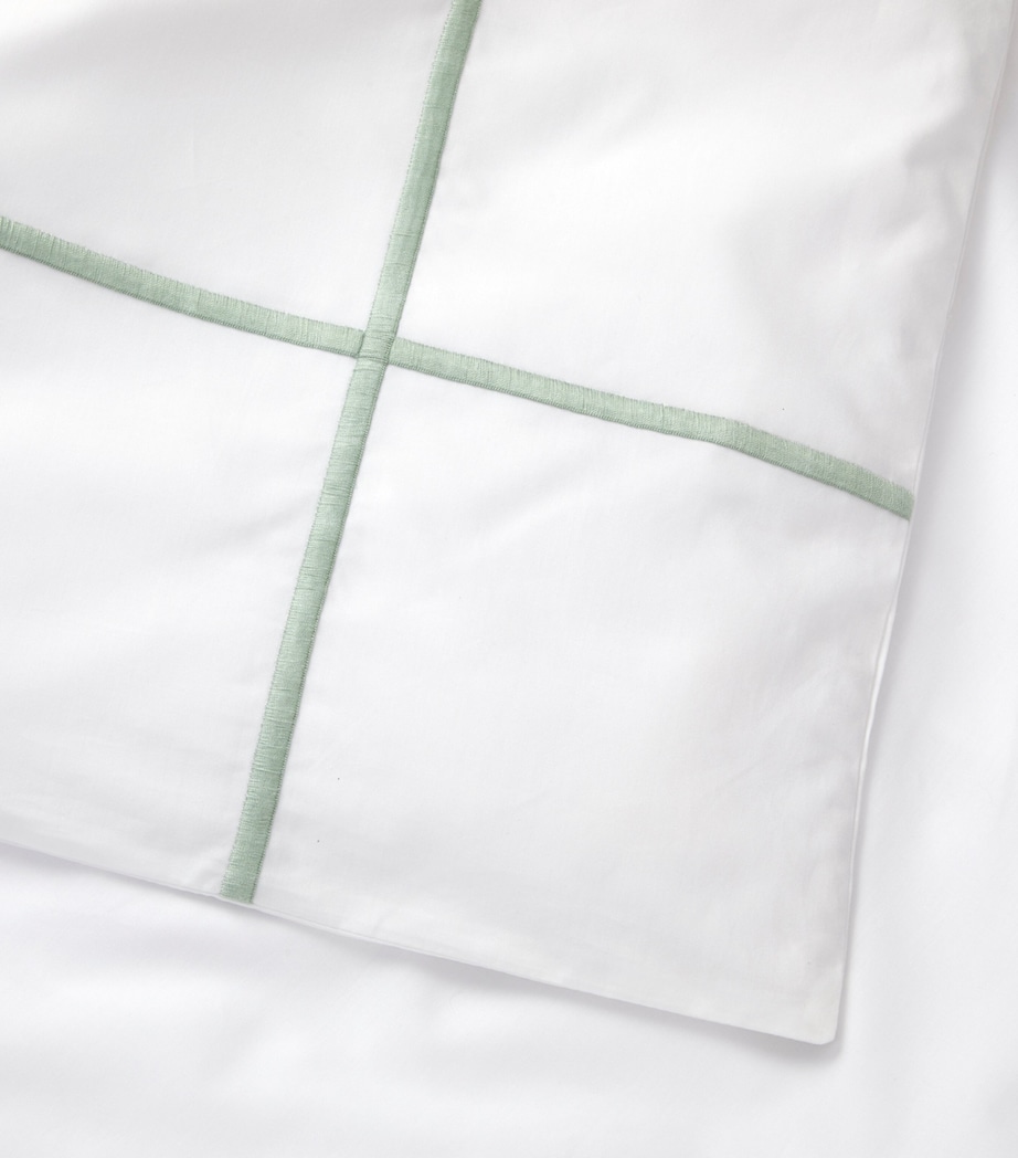 Yves Delorme Cotton Athena King Duvet Cover (240cm x 220cm) Veronese Image 3