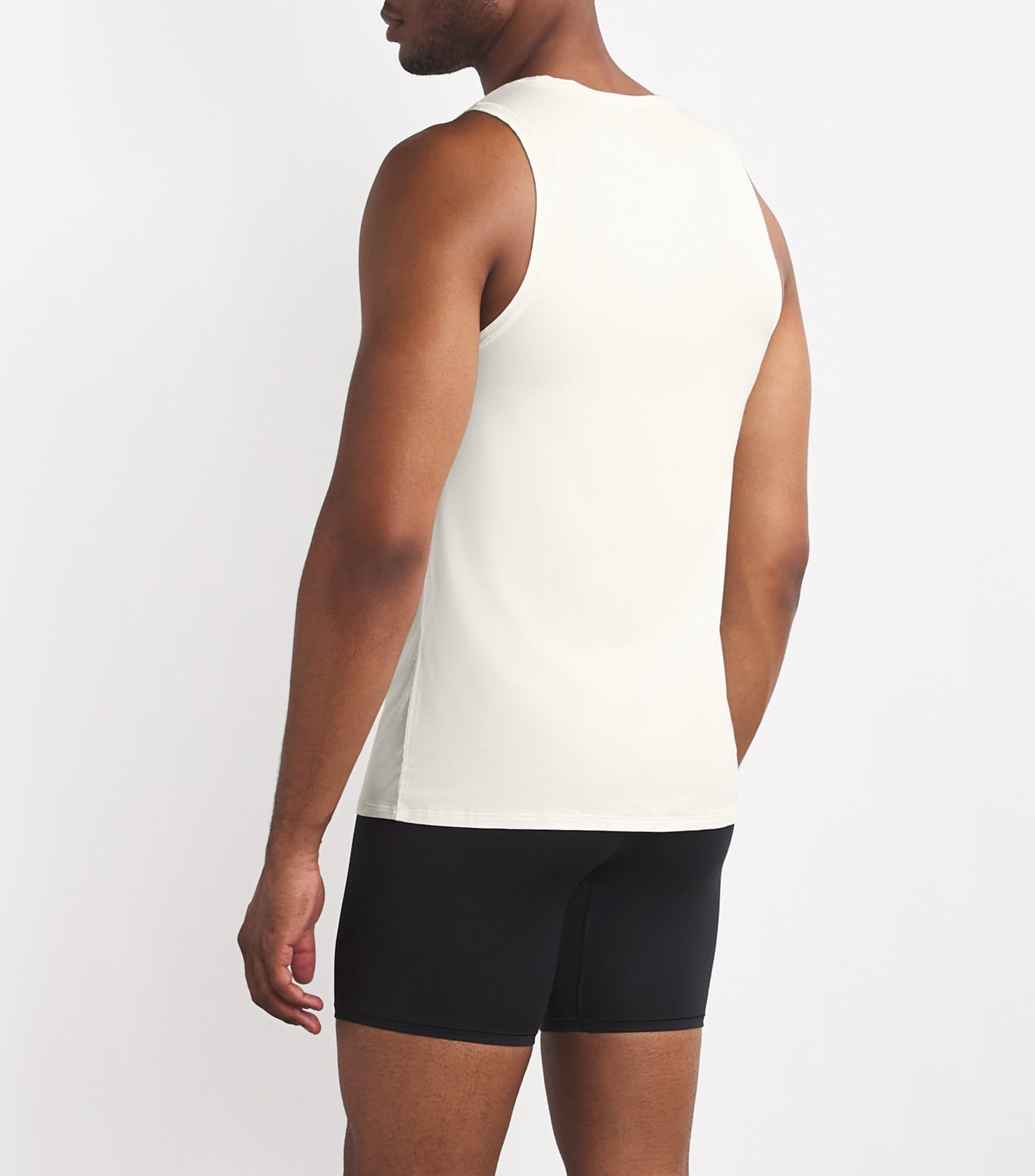 Slim Tank Tops (Pack of 3) CHALK Image 3