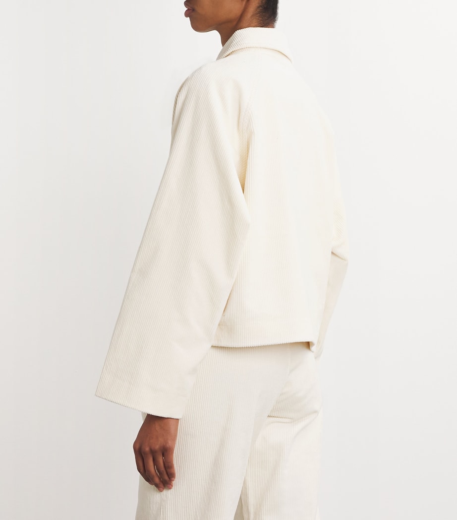 Corduroy Tylee Jacket IVORY Image 4