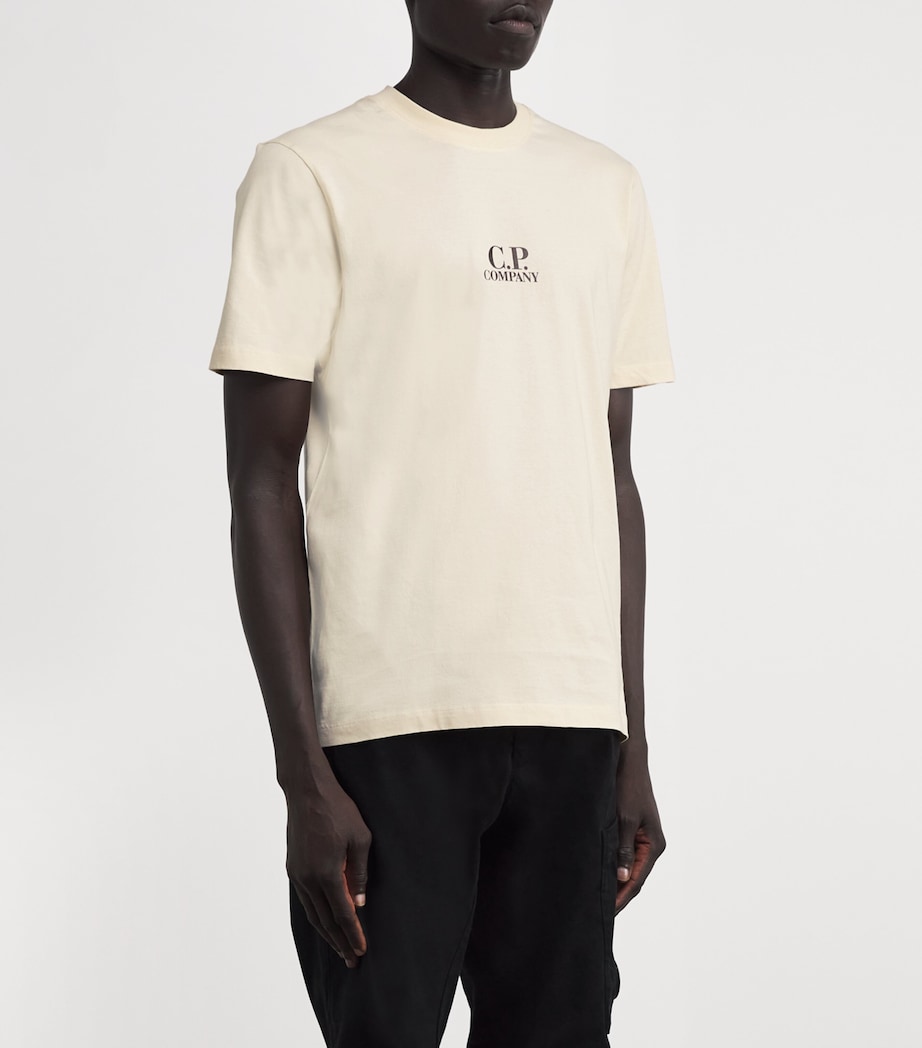 Cotton Logo T-Shirt 402 PISTACHIO SHELL Image 3