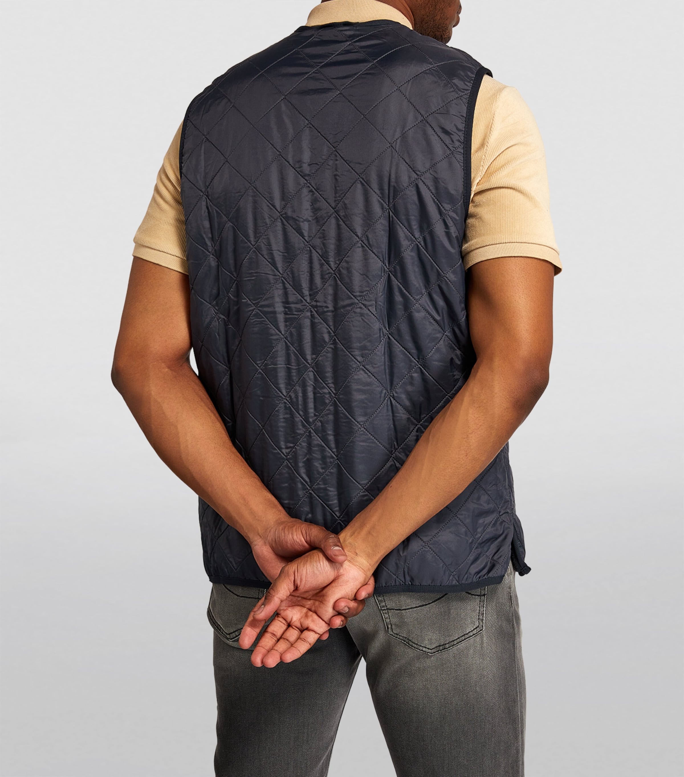 Barbour Polarquilt Zip-In Gilet Liner | Harrods US