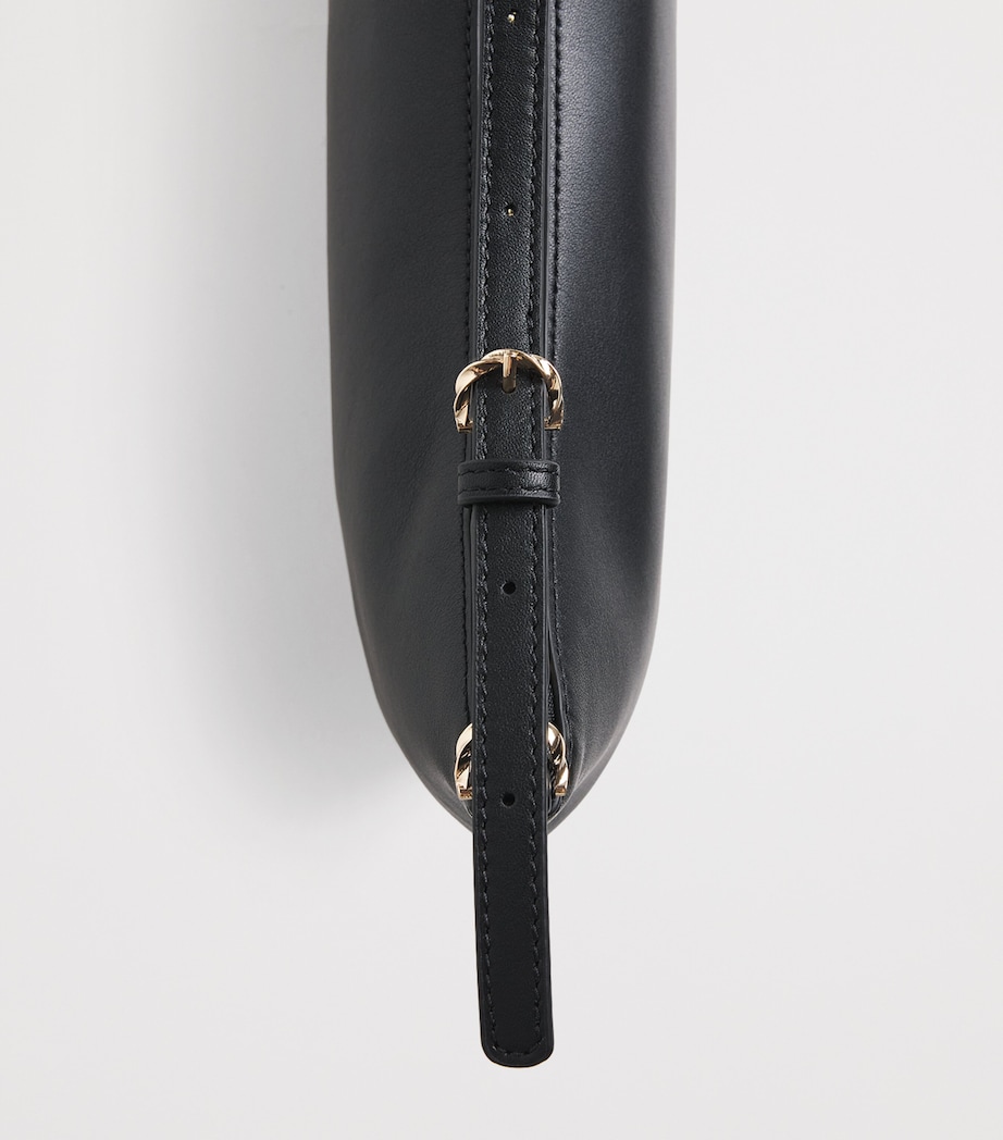 Claudie Pierlot Leather Shoulder Bag Black Image 6