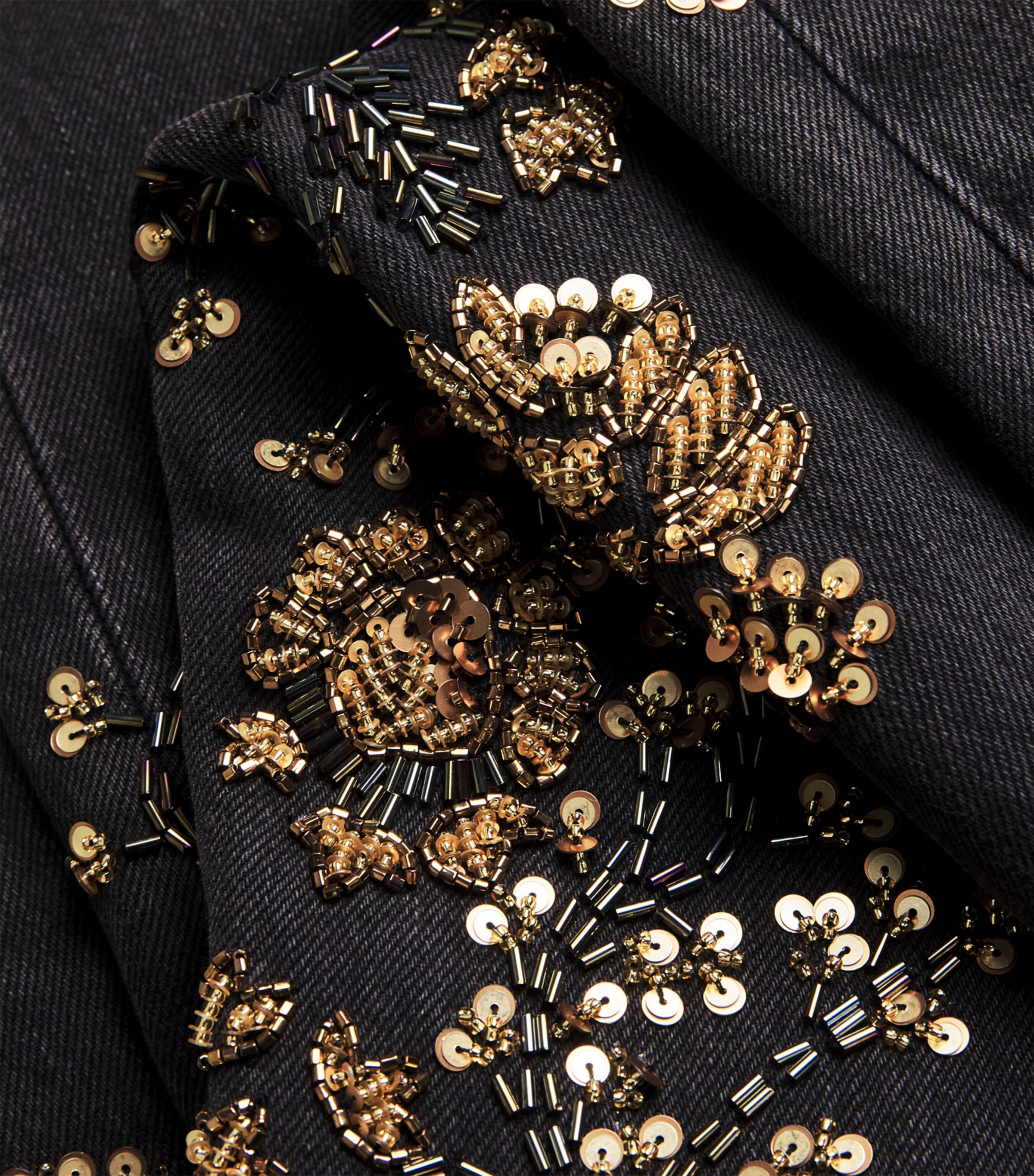 Embellished Daniela Straight Jeans WA_ON WASHED ONYX Image 5