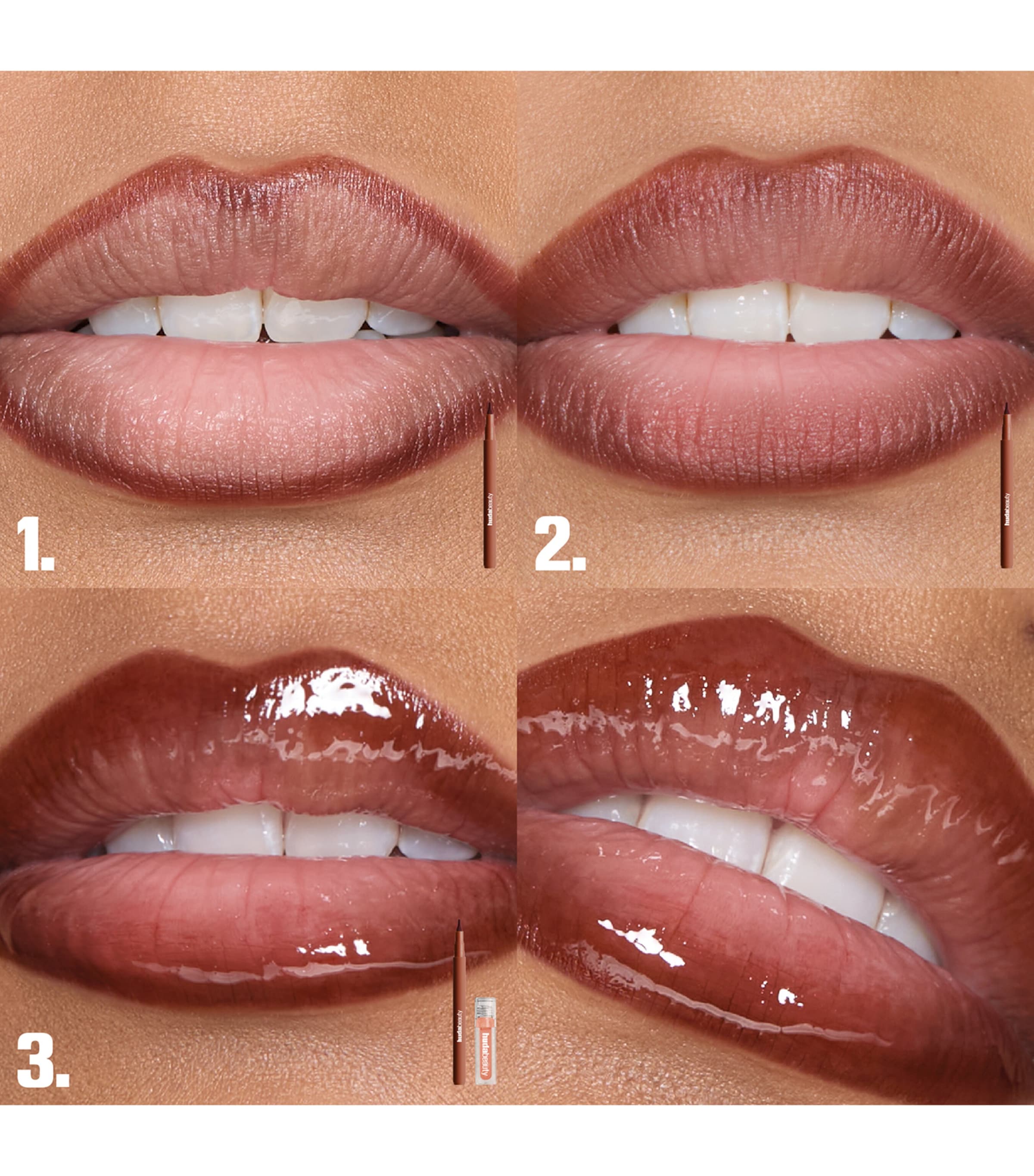 Huda Beauty Lip Contour Stain Rosy Mauve Image 3