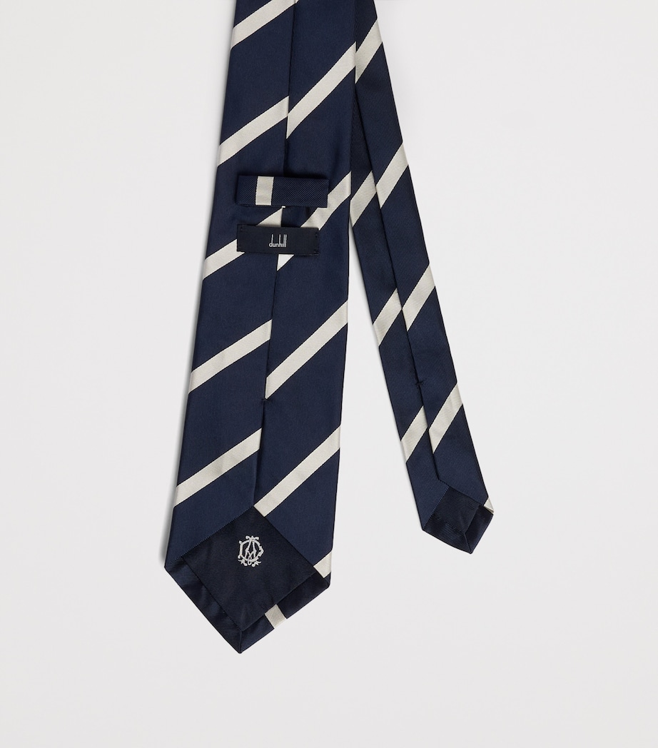 Dunhill Silk Printed Tie Image 2
