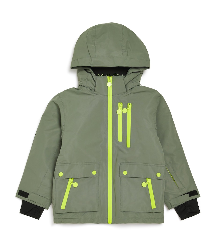 Multi-Pocket Ski Jacket (4-12 Years) 760GREEN Image 1