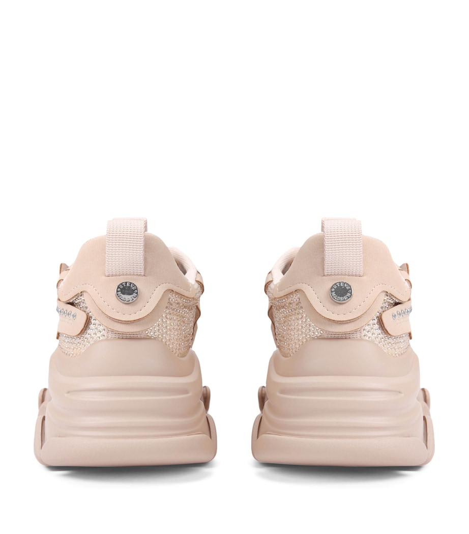 Steve Madden Suede-Blend Possession-R Sneakers Blush Image 2