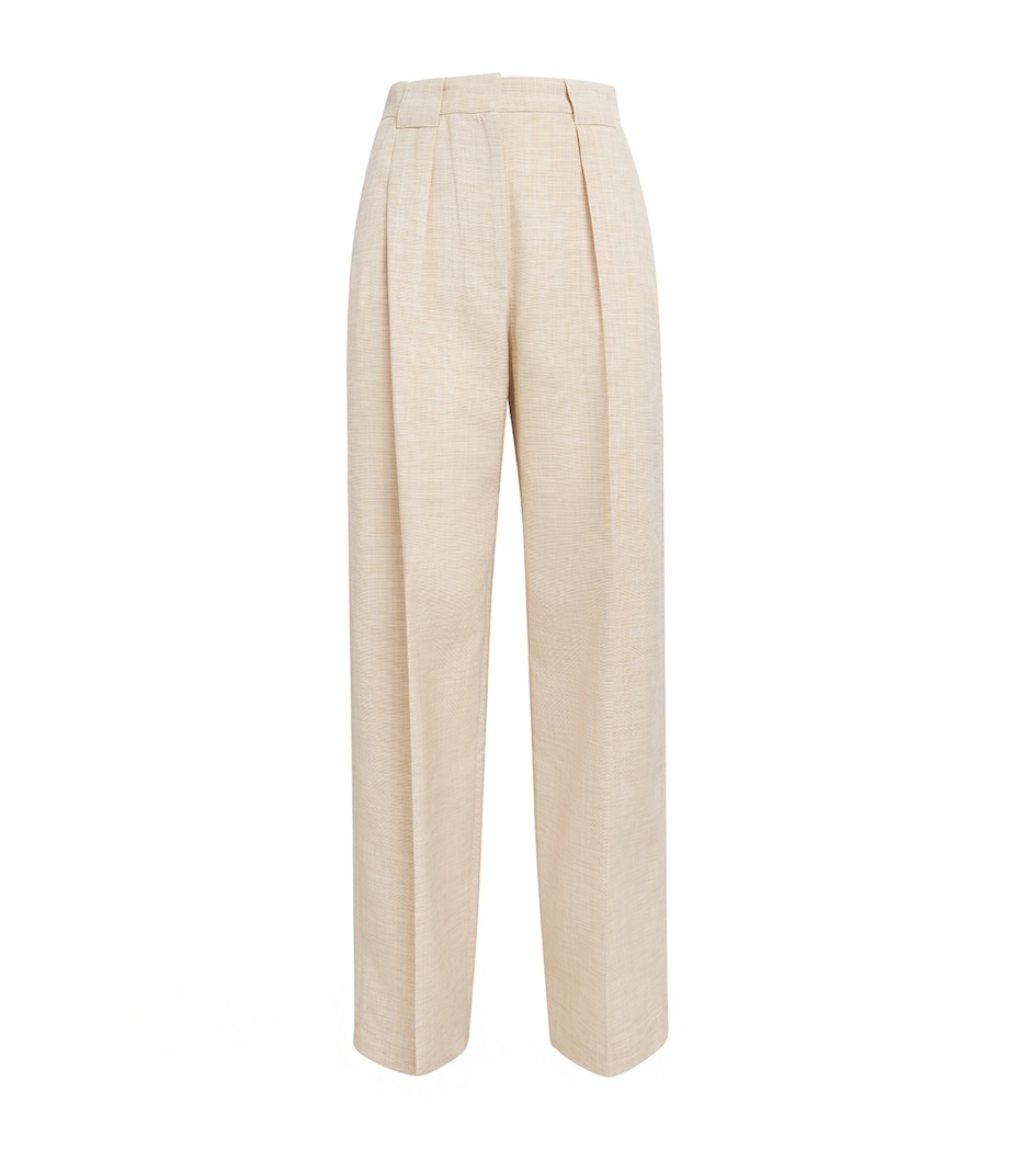 High-Rise Tailored Trousers - Image 1