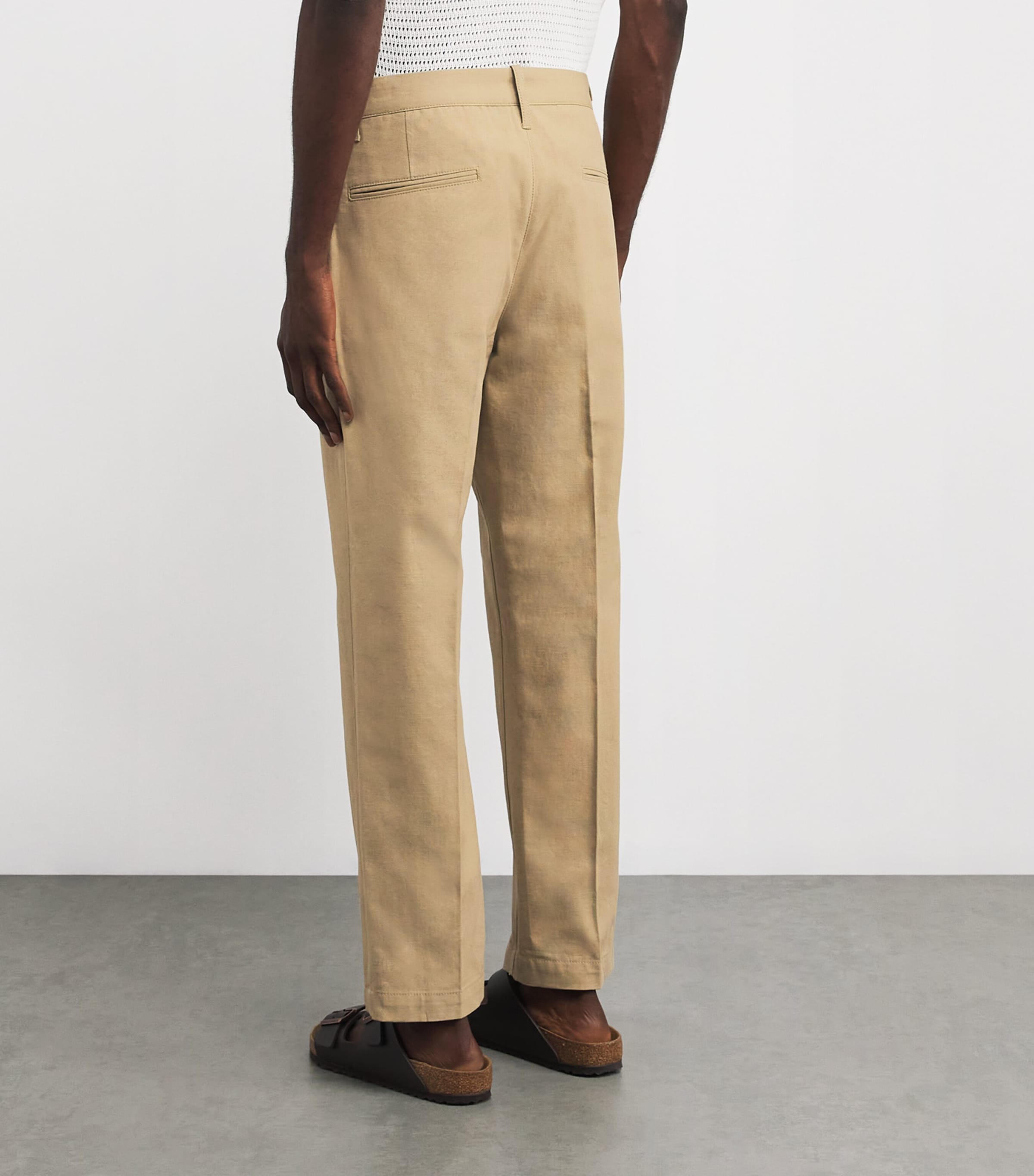 Pleated Justin Trousers D34 Image 4
