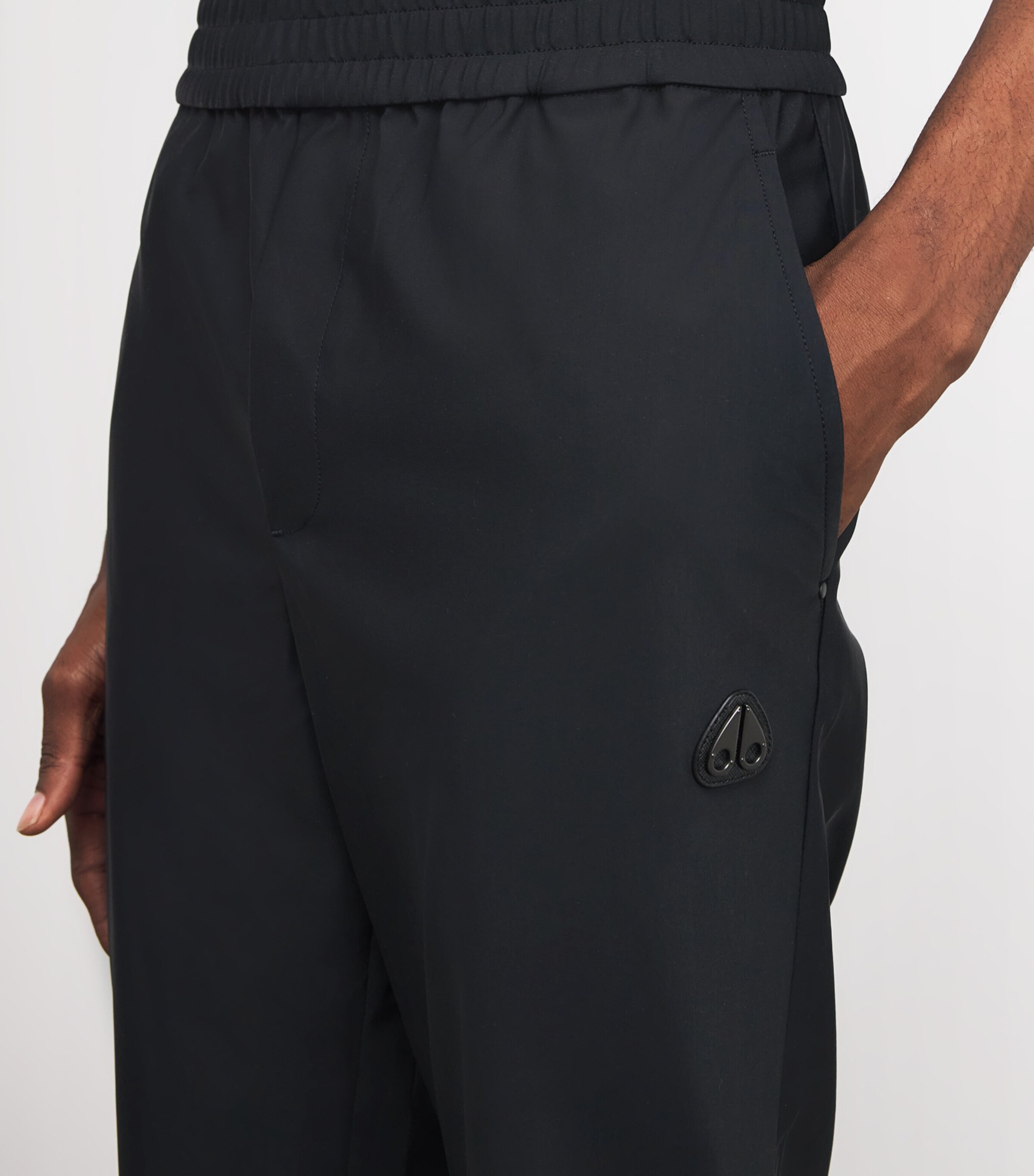 Cuffed Logo Trackpants BLACK - 292 Image 6
