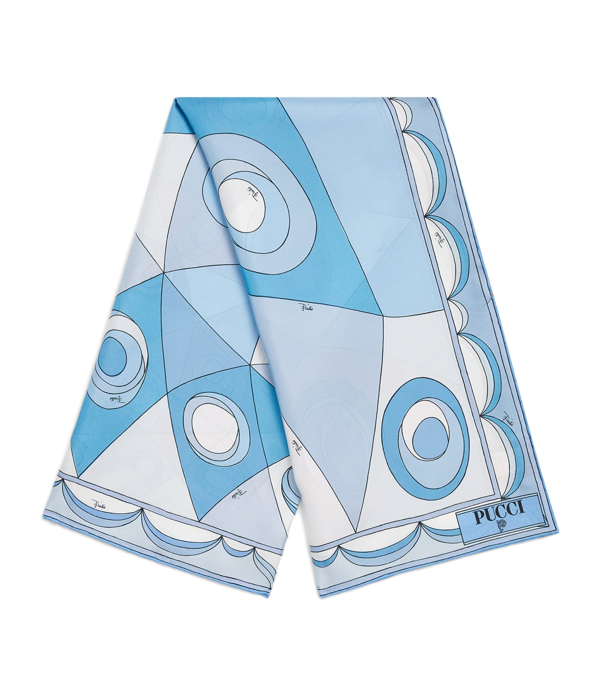 PUCCI Silk Occhi Scarf Light Image 1