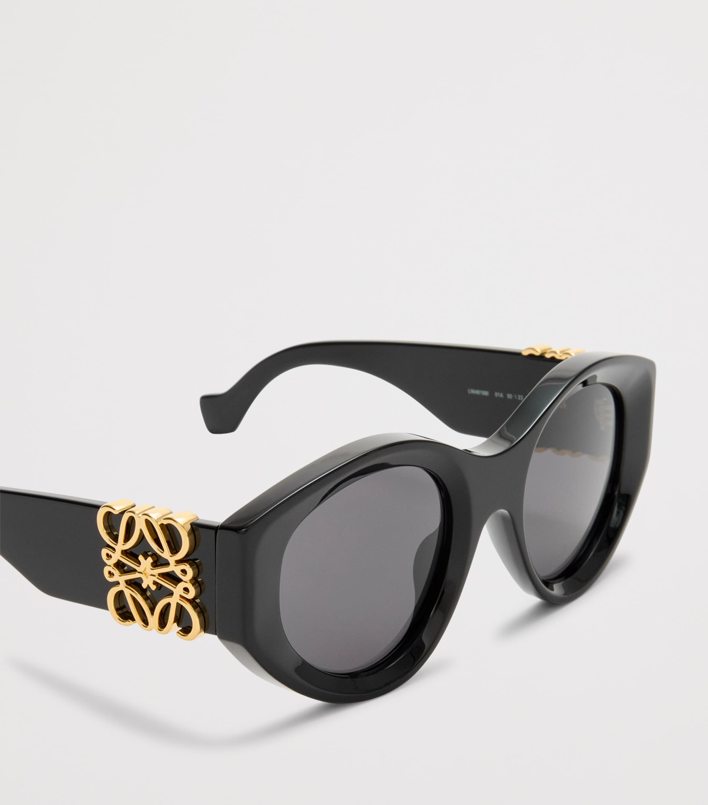 LOEWE Maxi Anagram Butterfly Sunglasses Black Image 4